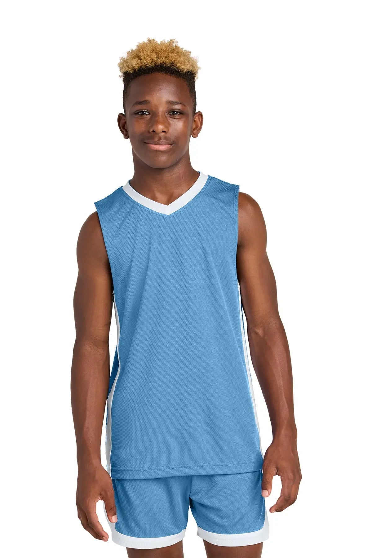 Sport-Tek® Youth Rival Basketball Rev Jersey #YST900 Game Over Merch