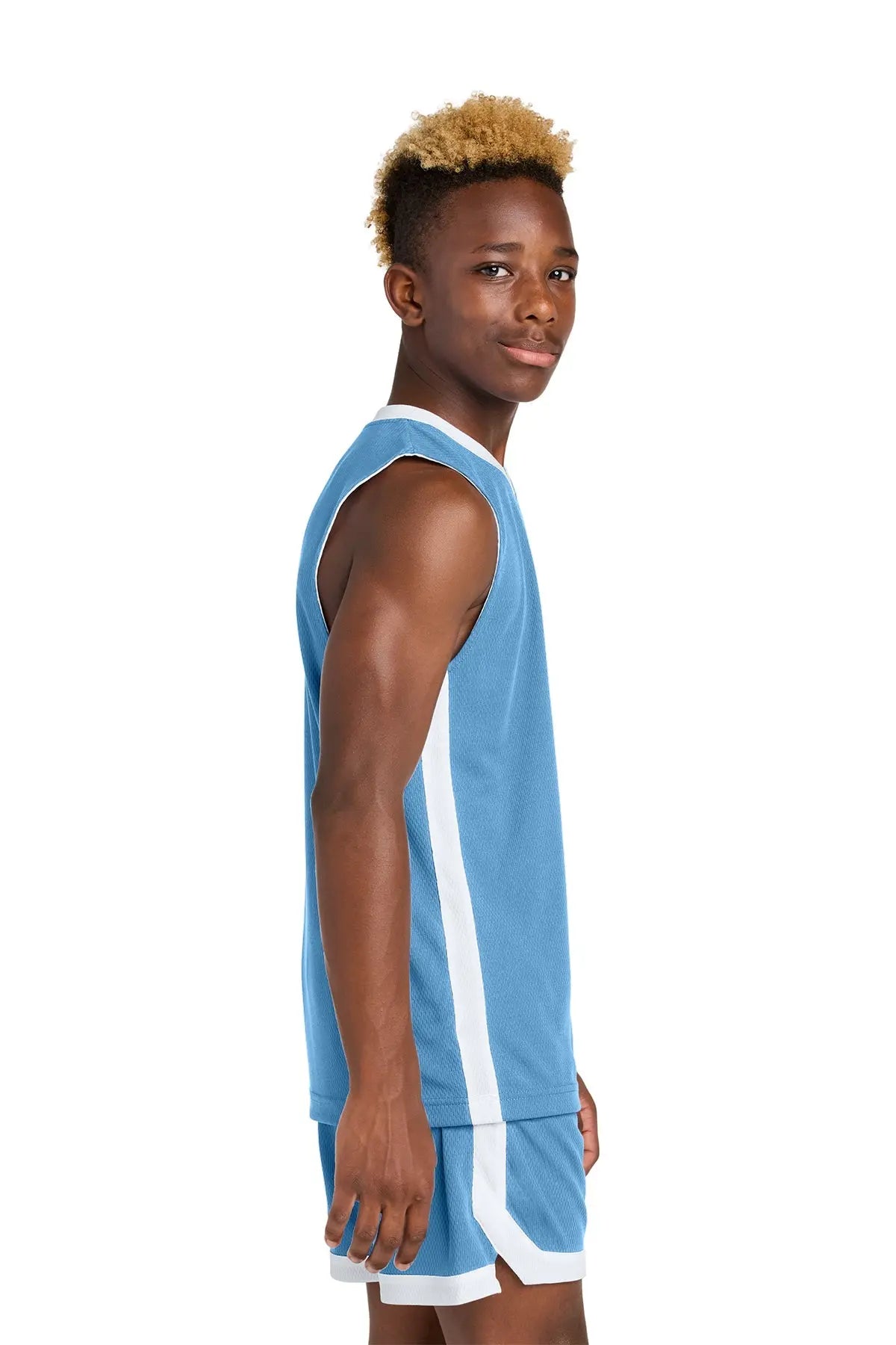 Sport-Tek® Youth Rival Basketball Rev Jersey #YST900 Game Over Merch