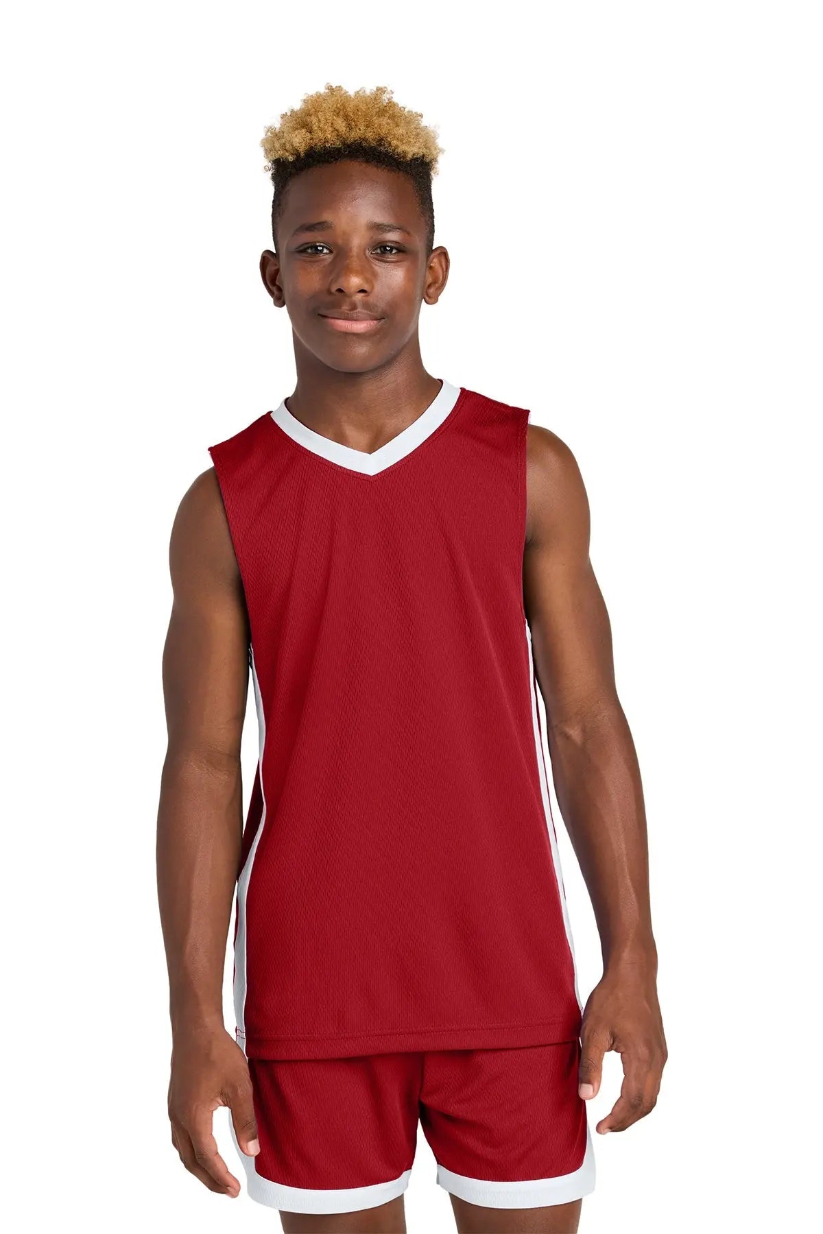 Sport-Tek® Youth Rival Basketball Rev Jersey #YST900 Game Over Merch