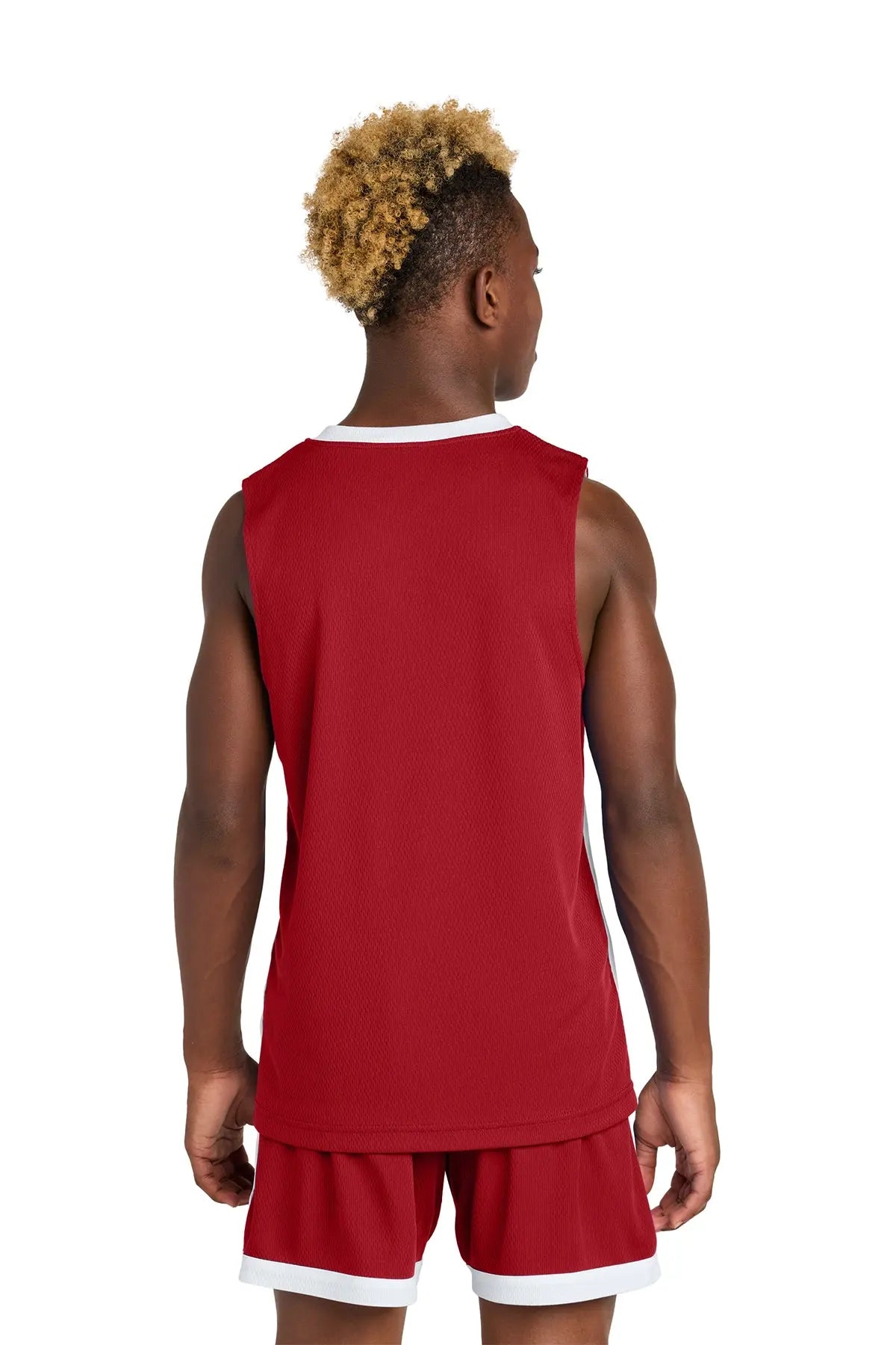 Sport-Tek® Youth Rival Basketball Rev Jersey #YST900 Game Over Merch