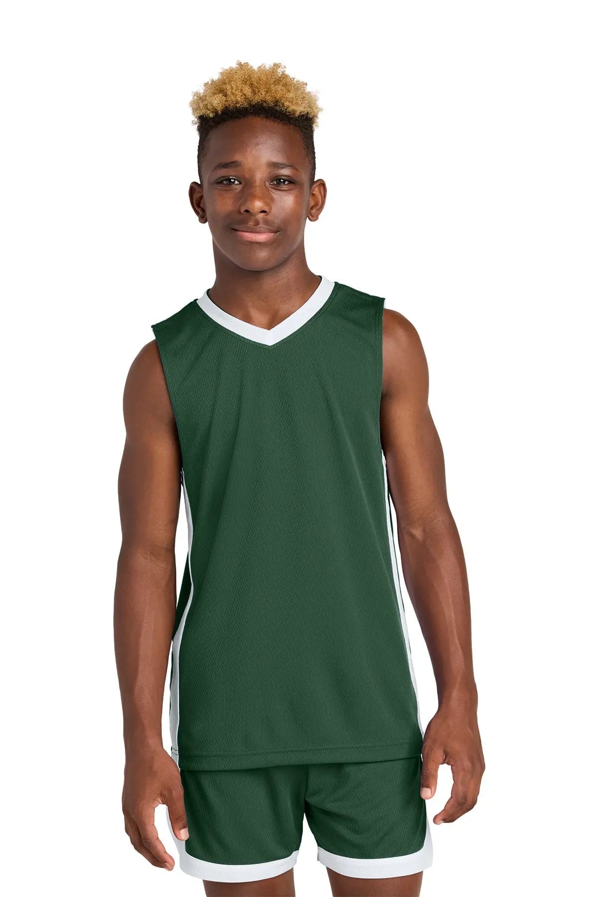 Sport-Tek® Youth Rival Basketball Rev Jersey #YST900 Game Over Merch