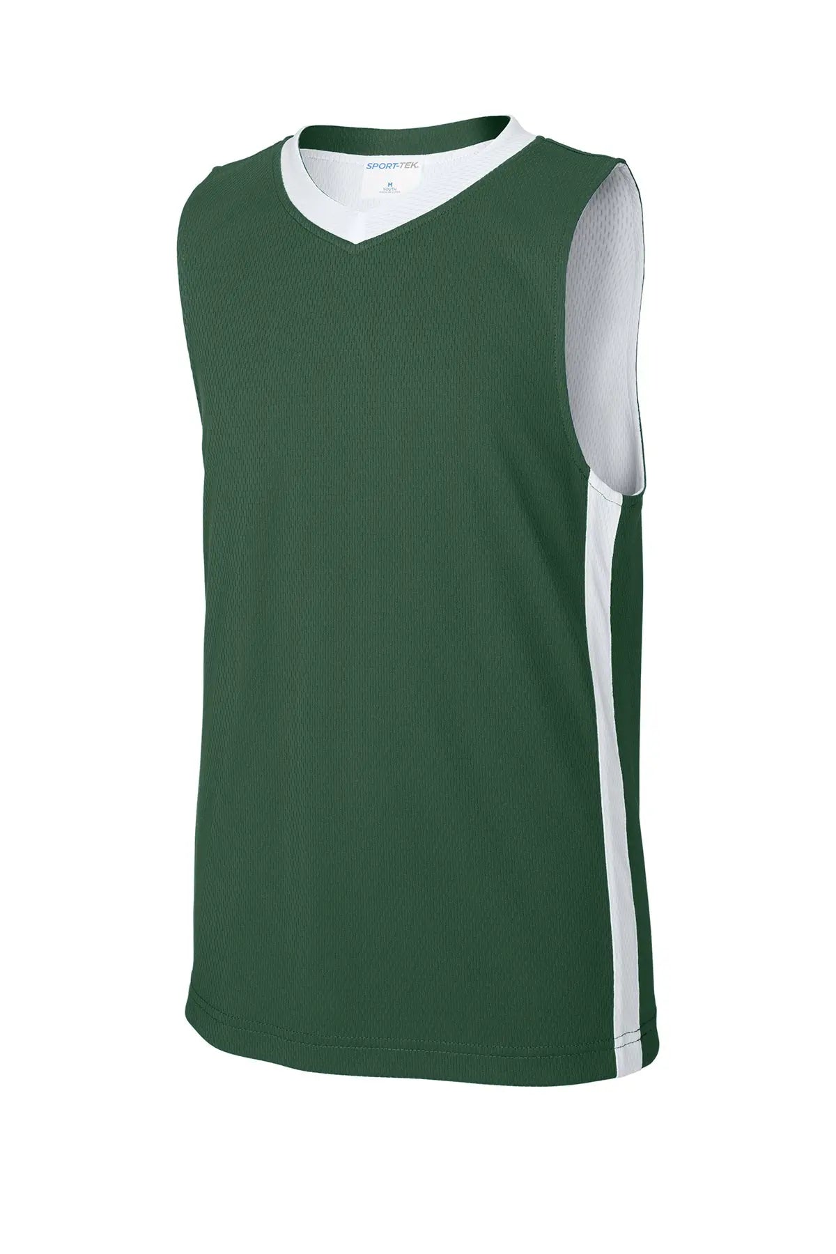 Sport-Tek® Youth Rival Basketball Rev Jersey #YST900 Game Over Merch