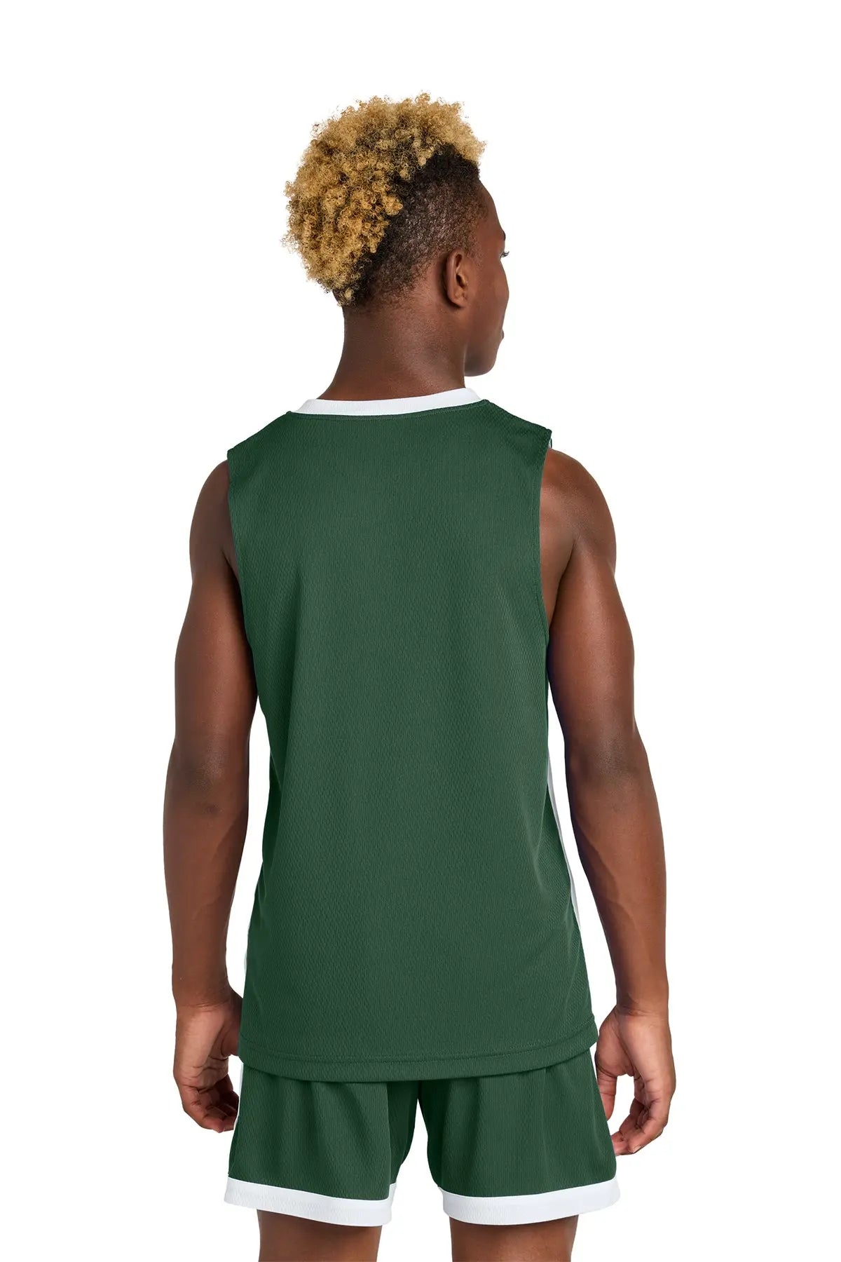 Sport-Tek® Youth Rival Basketball Rev Jersey #YST900 Game Over Merch