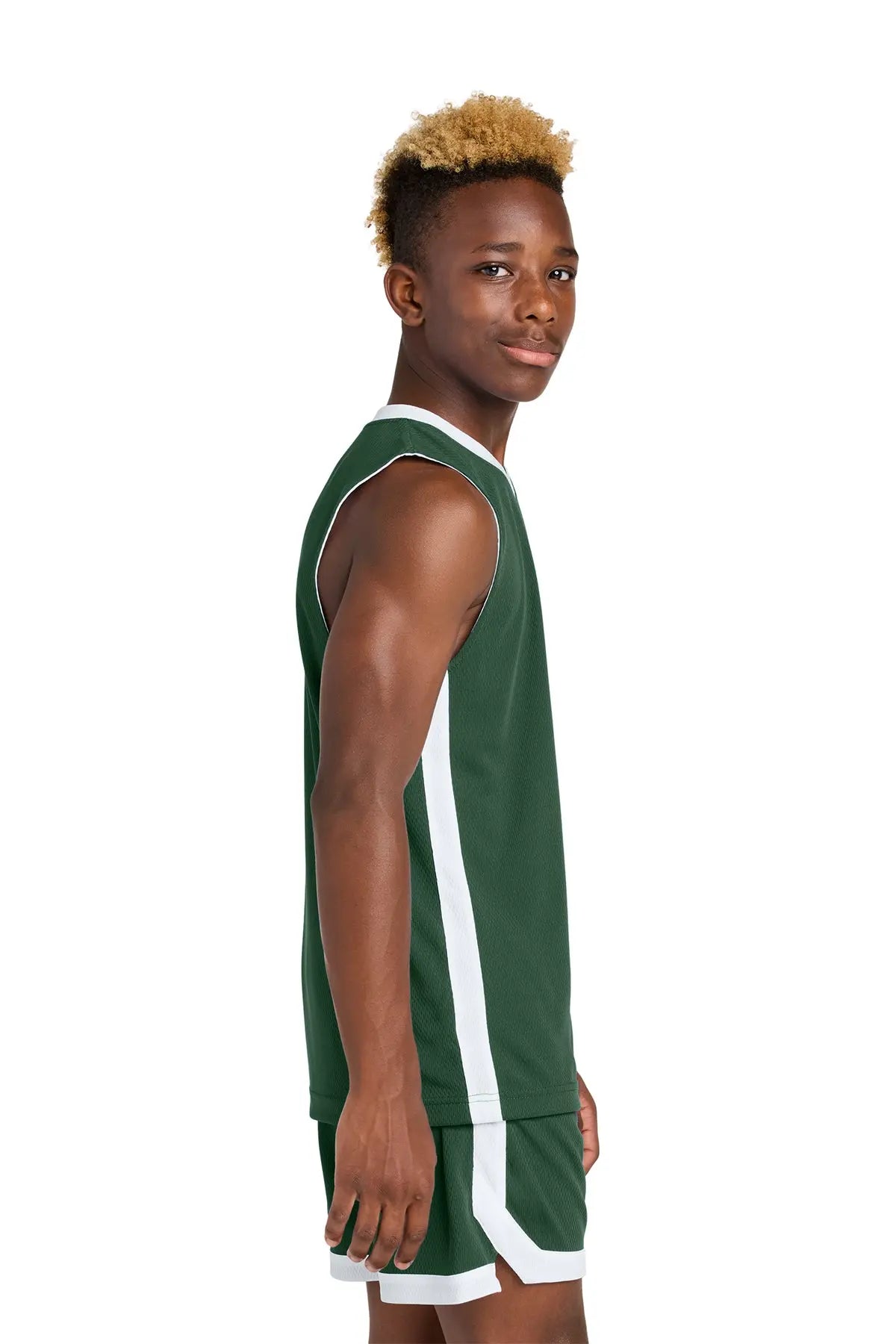 Sport-Tek® Youth Rival Basketball Rev Jersey #YST900 Game Over Merch