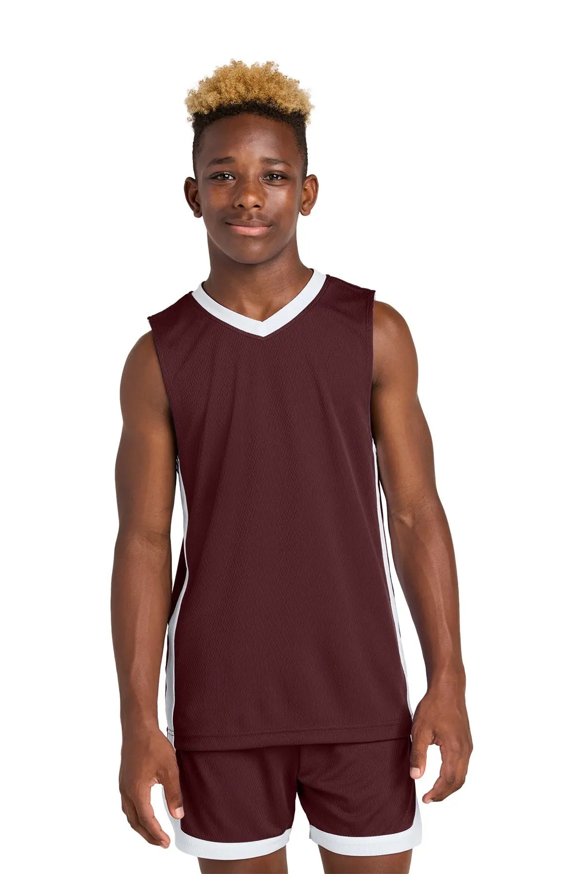 Sport-Tek® Youth Rival Basketball Rev Jersey #YST900 Game Over Merch