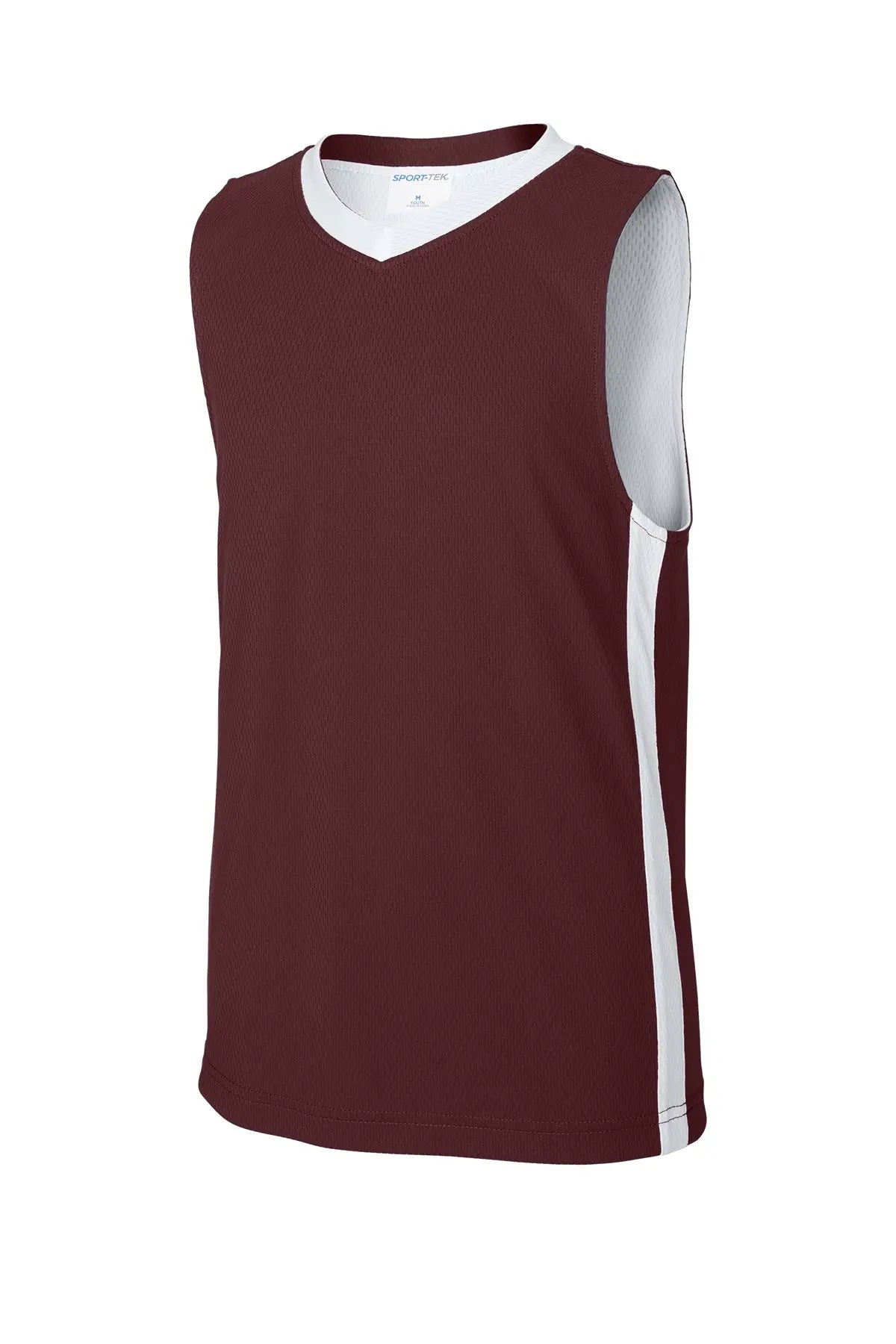 Sport-Tek® Youth Rival Basketball Rev Jersey #YST900 Game Over Merch