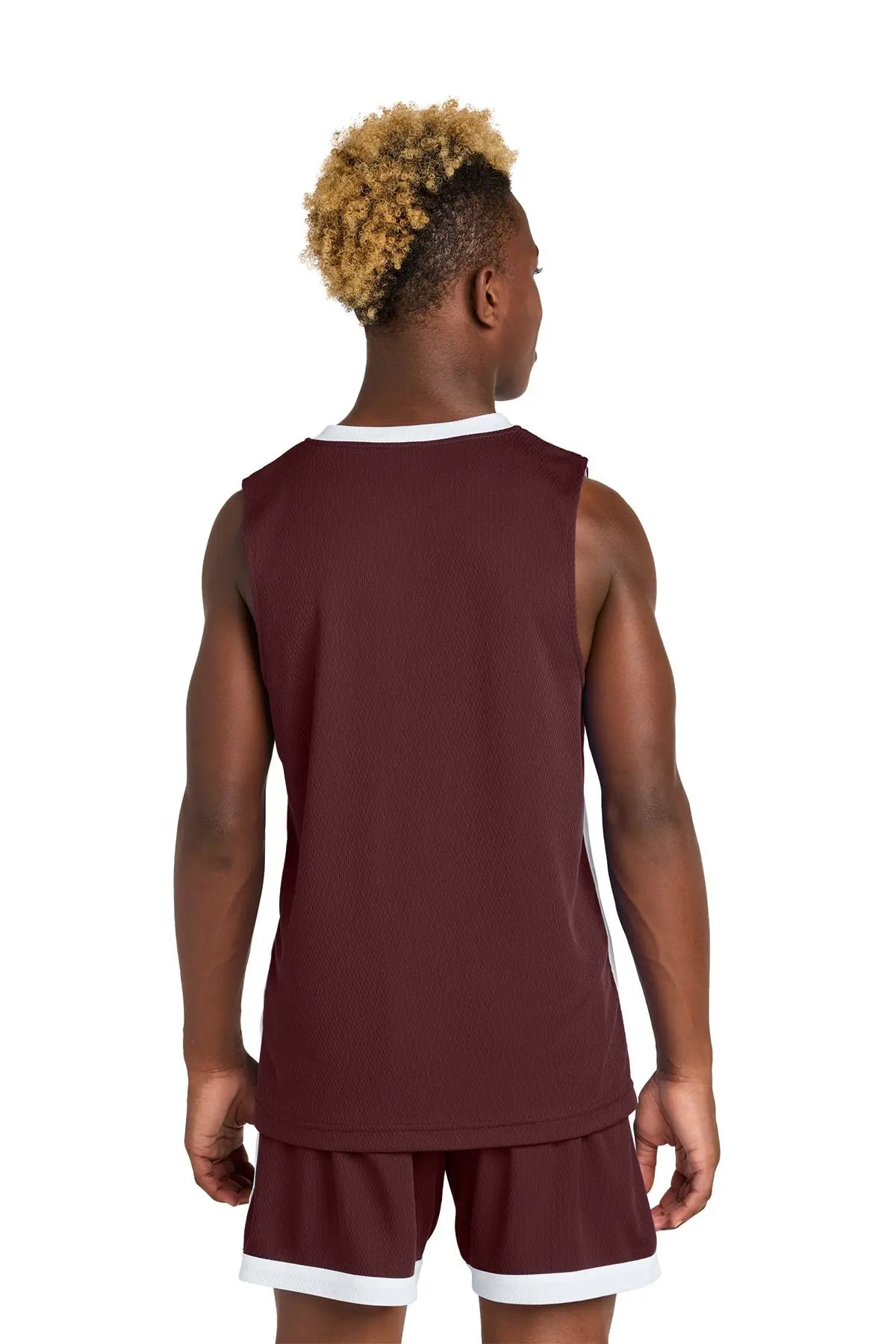 Sport-Tek® Youth Rival Basketball Rev Jersey #YST900 Game Over Merch