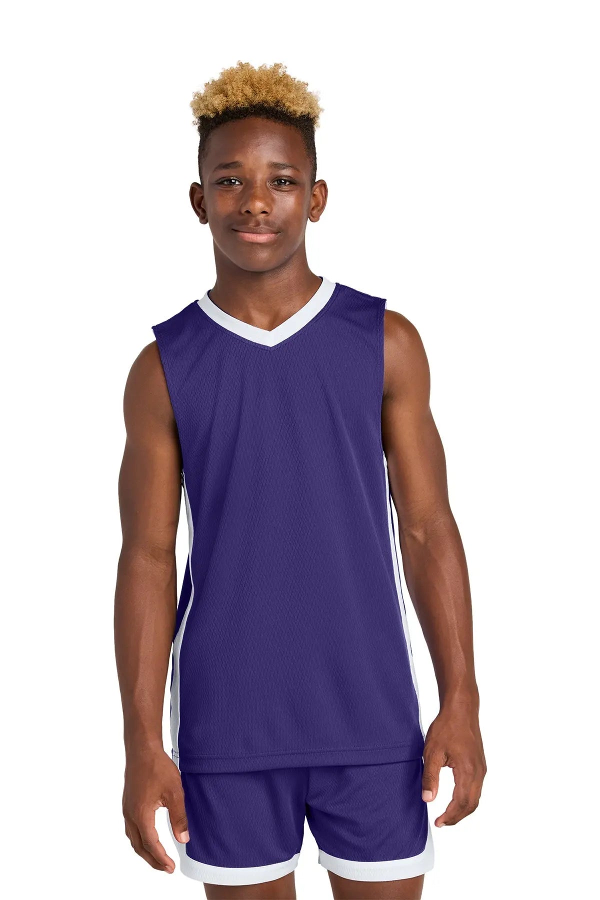 Sport-Tek® Youth Rival Basketball Rev Jersey #YST900 Game Over Merch