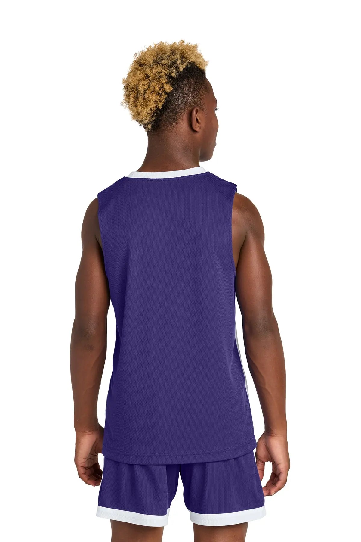 Sport-Tek® Youth Rival Basketball Rev Jersey #YST900 Game Over Merch