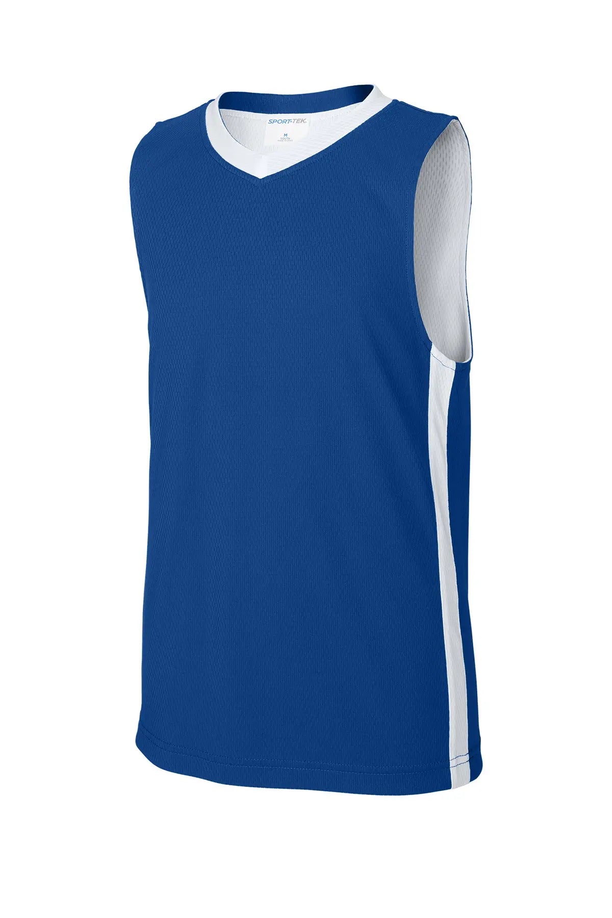 Sport-Tek® Youth Rival Basketball Rev Jersey #YST900 Game Over Merch