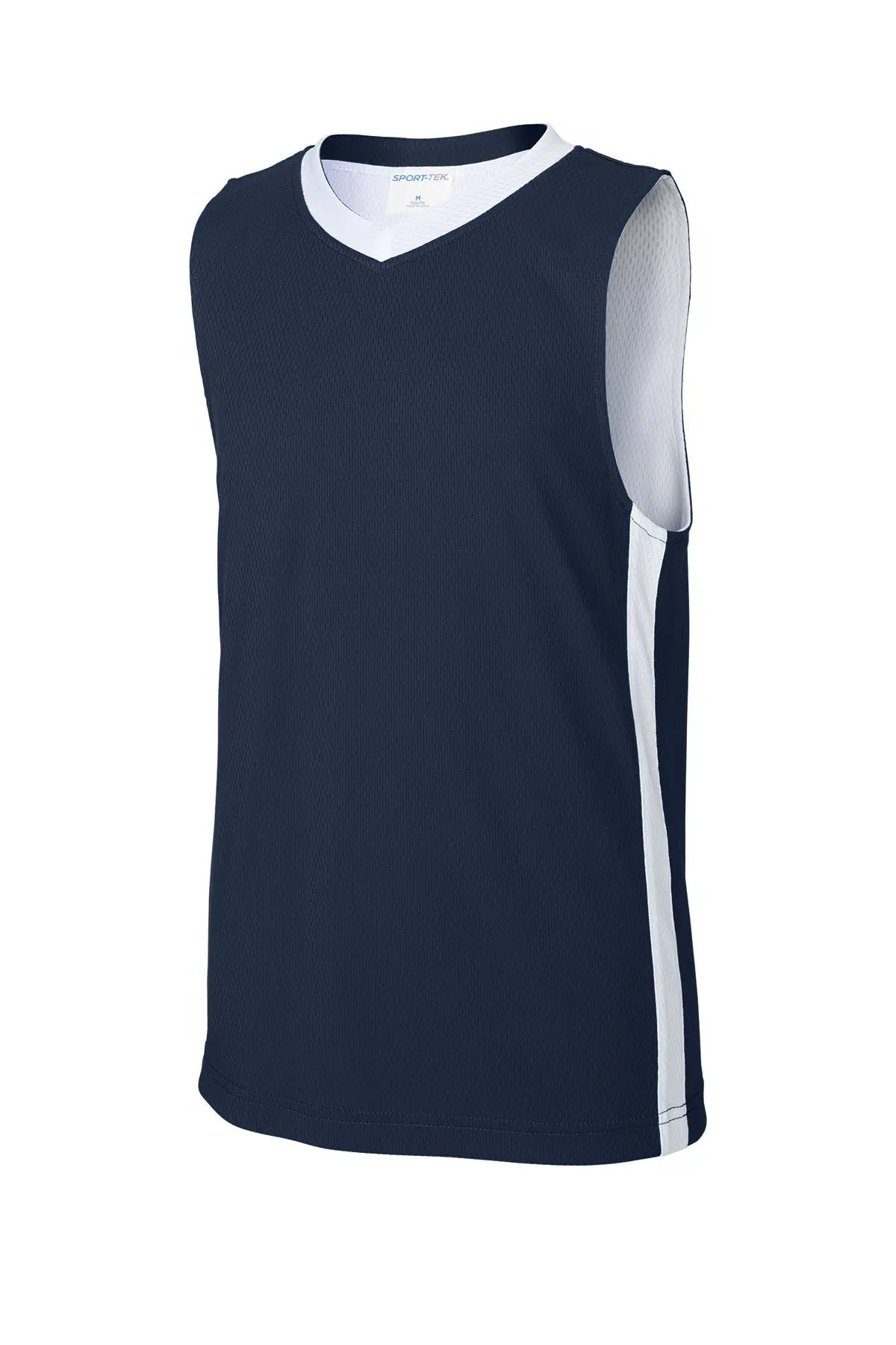 Sport-Tek® Youth Rival Basketball Rev Jersey #YST900 Game Over Merch