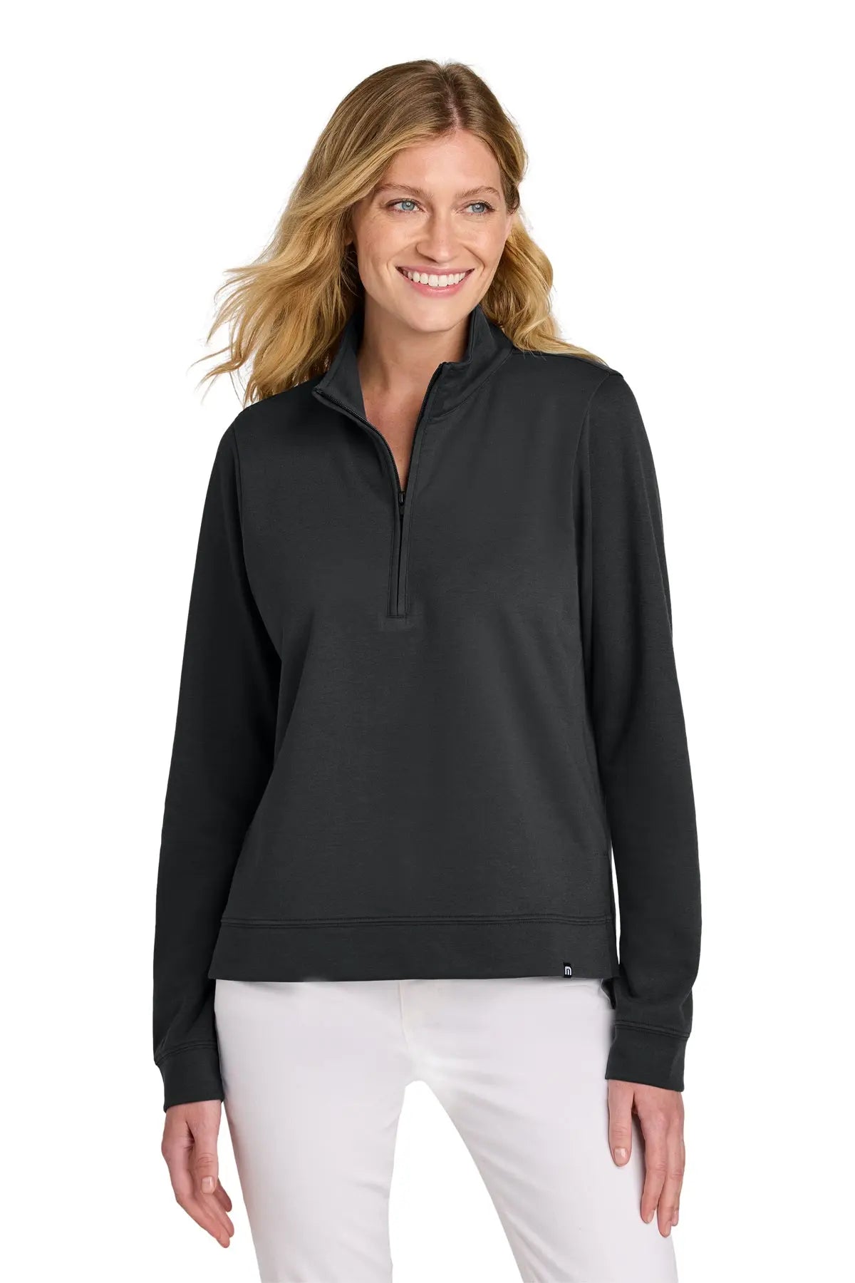 TravisMathew Women’s Coveside 1/2-Zip #TM1LD007 Game Over Merch