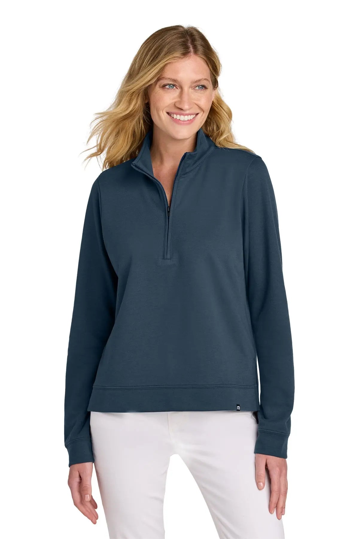TravisMathew Women’s Coveside 1/2-Zip #TM1LD007 Game Over Merch