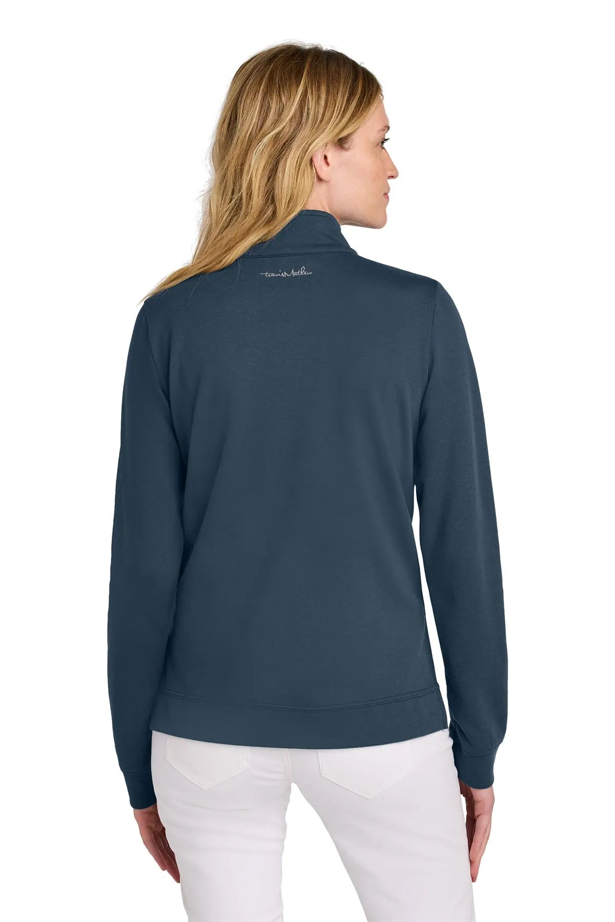 TravisMathew Women’s Coveside 1/2-Zip #TM1LD007 Game Over Merch