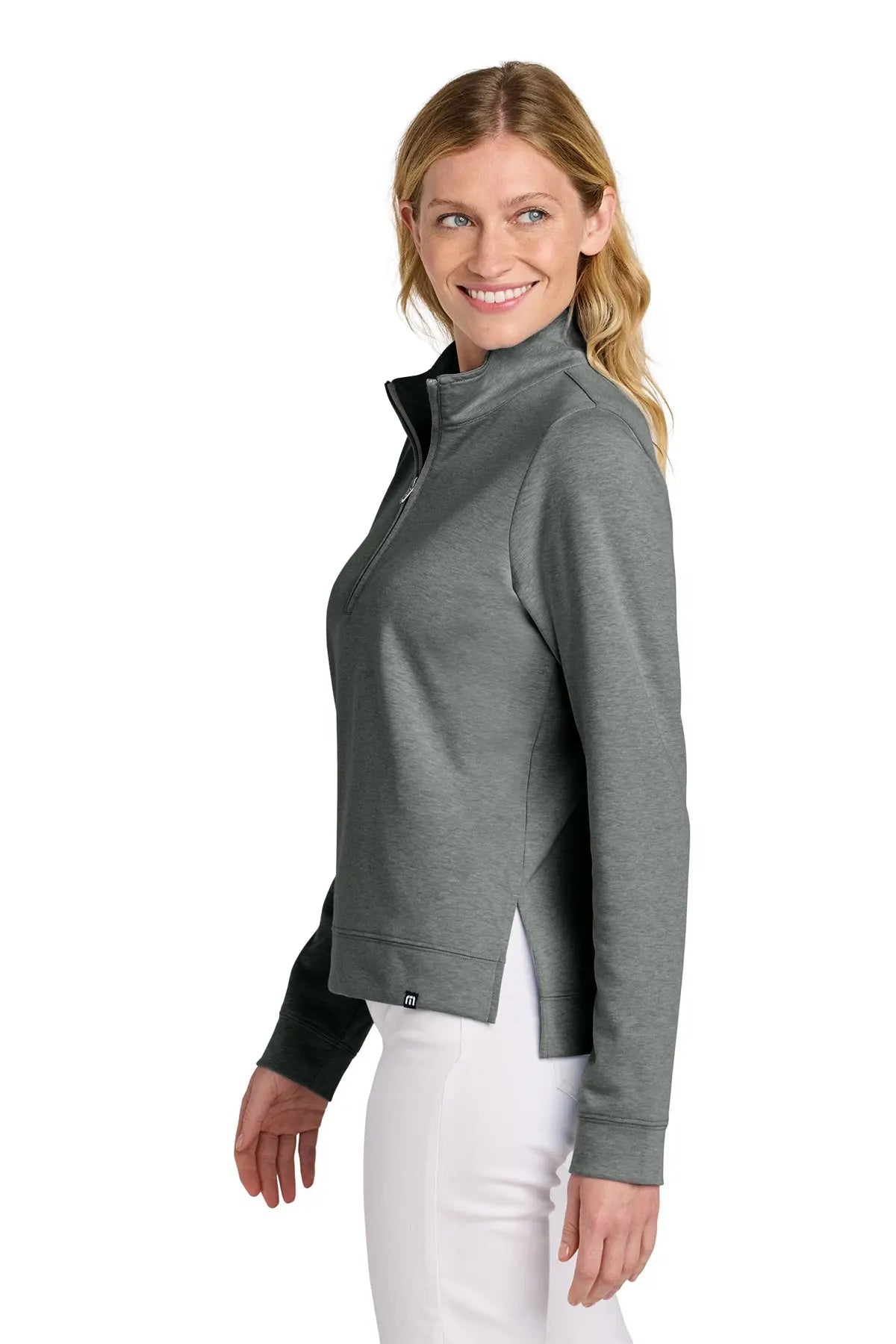 TravisMathew Women’s Coveside 1/2-Zip #TM1LD007 Game Over Merch
