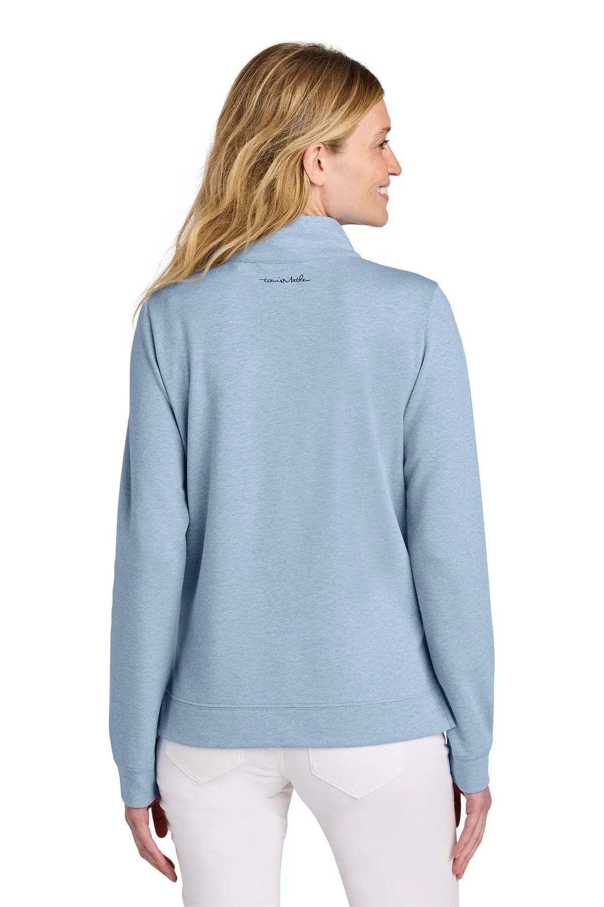 TravisMathew Women’s Coveside 1/2-Zip #TM1LD007 Game Over Merch