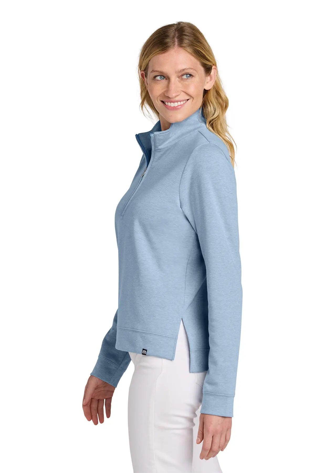 TravisMathew Women’s Coveside 1/2-Zip #TM1LD007 Game Over Merch