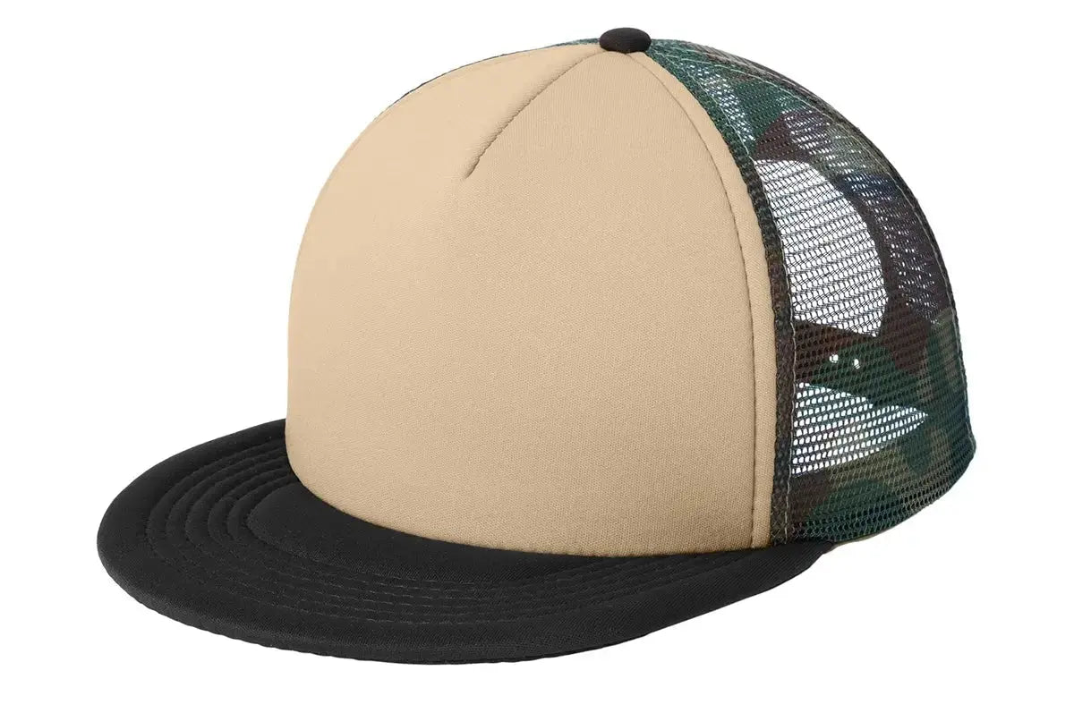 District® Flat Bill Snapback Trucker Cap #DT624 Game Over Merch