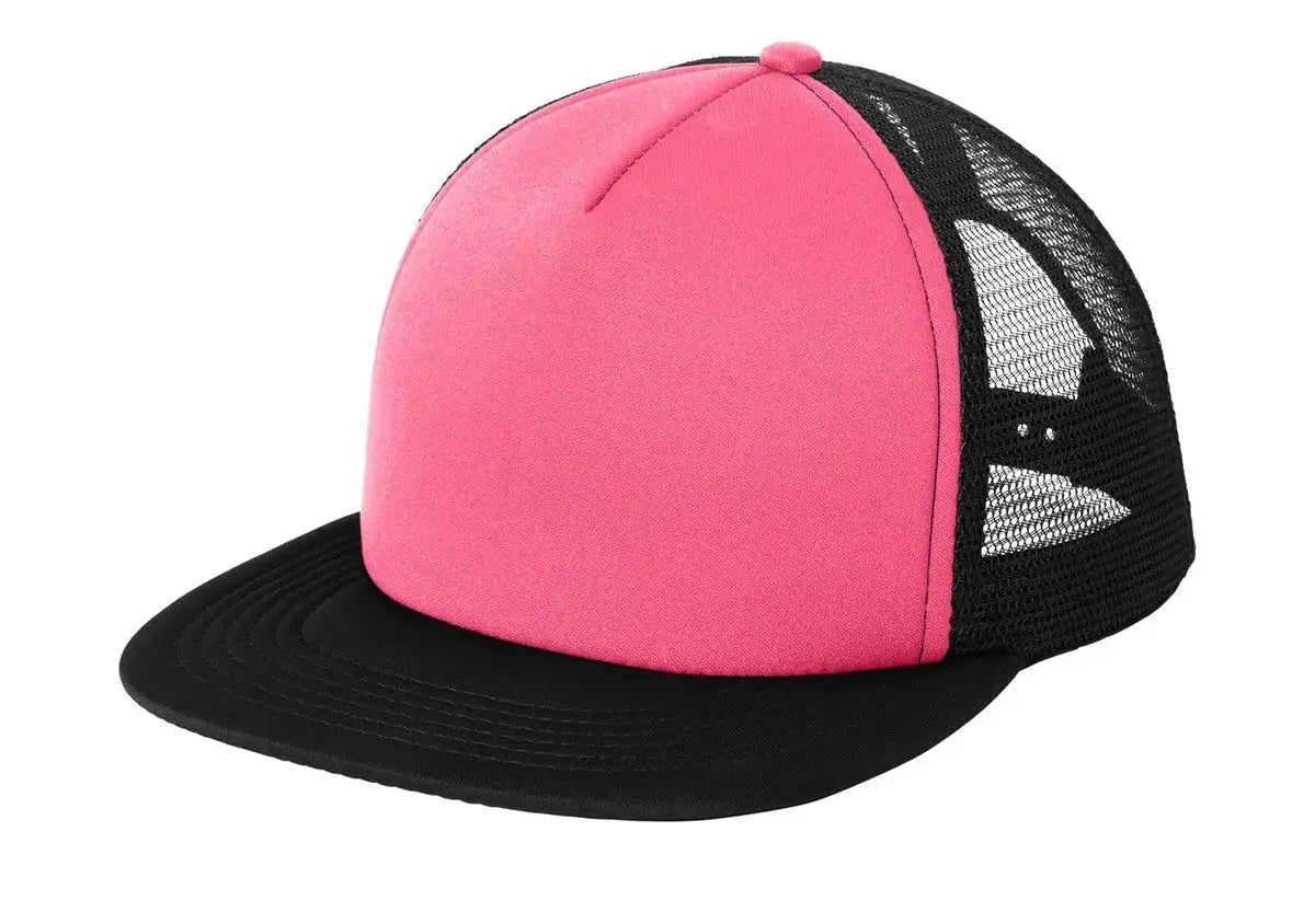 District® Flat Bill Snapback Trucker Cap #DT624 Game Over Merch