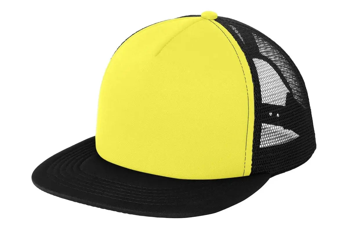 District® Flat Bill Snapback Trucker Cap #DT624 Game Over Merch
