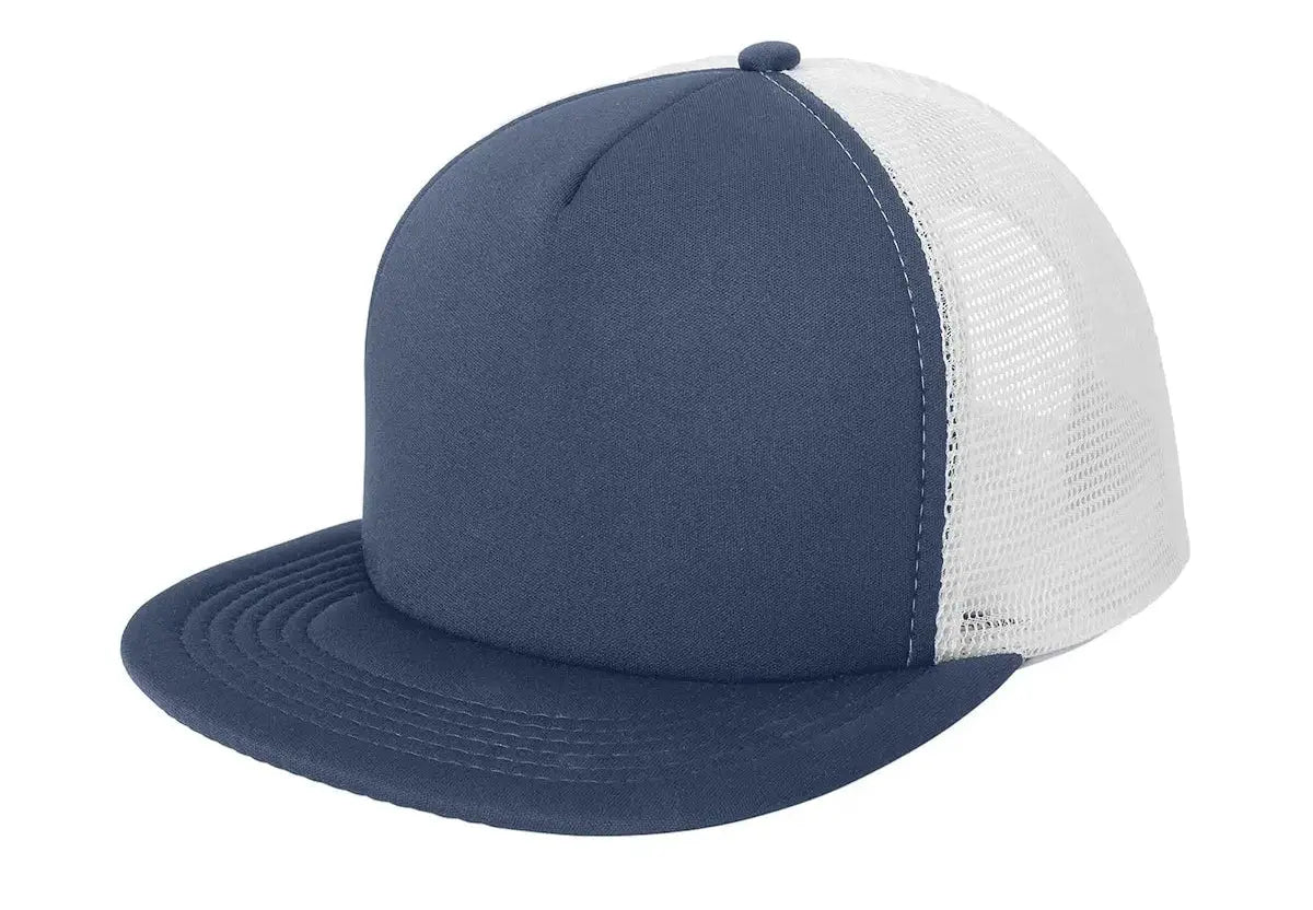 District® Flat Bill Snapback Trucker Cap #DT624 Game Over Merch