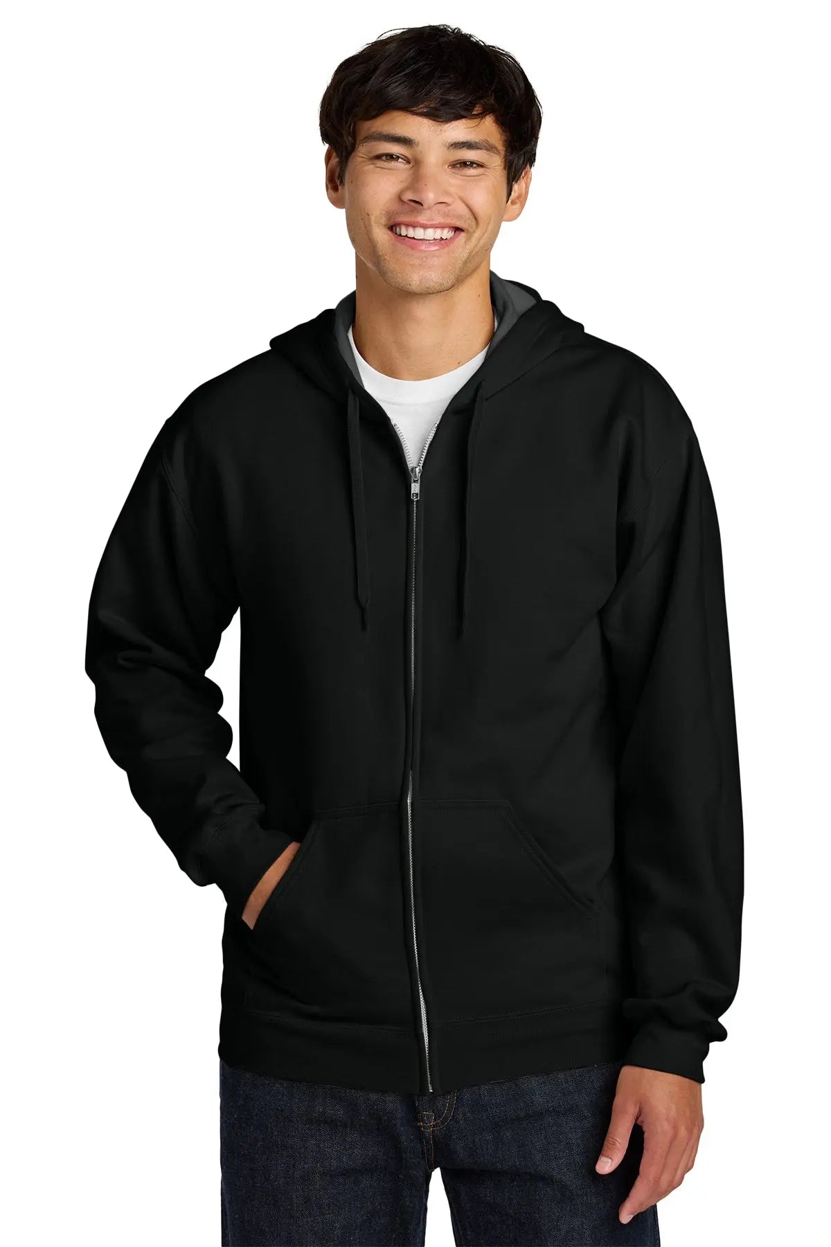 Gildan Softstyle® Midweight Fleece Full-Zip Hooded Sweatshirt #SF600