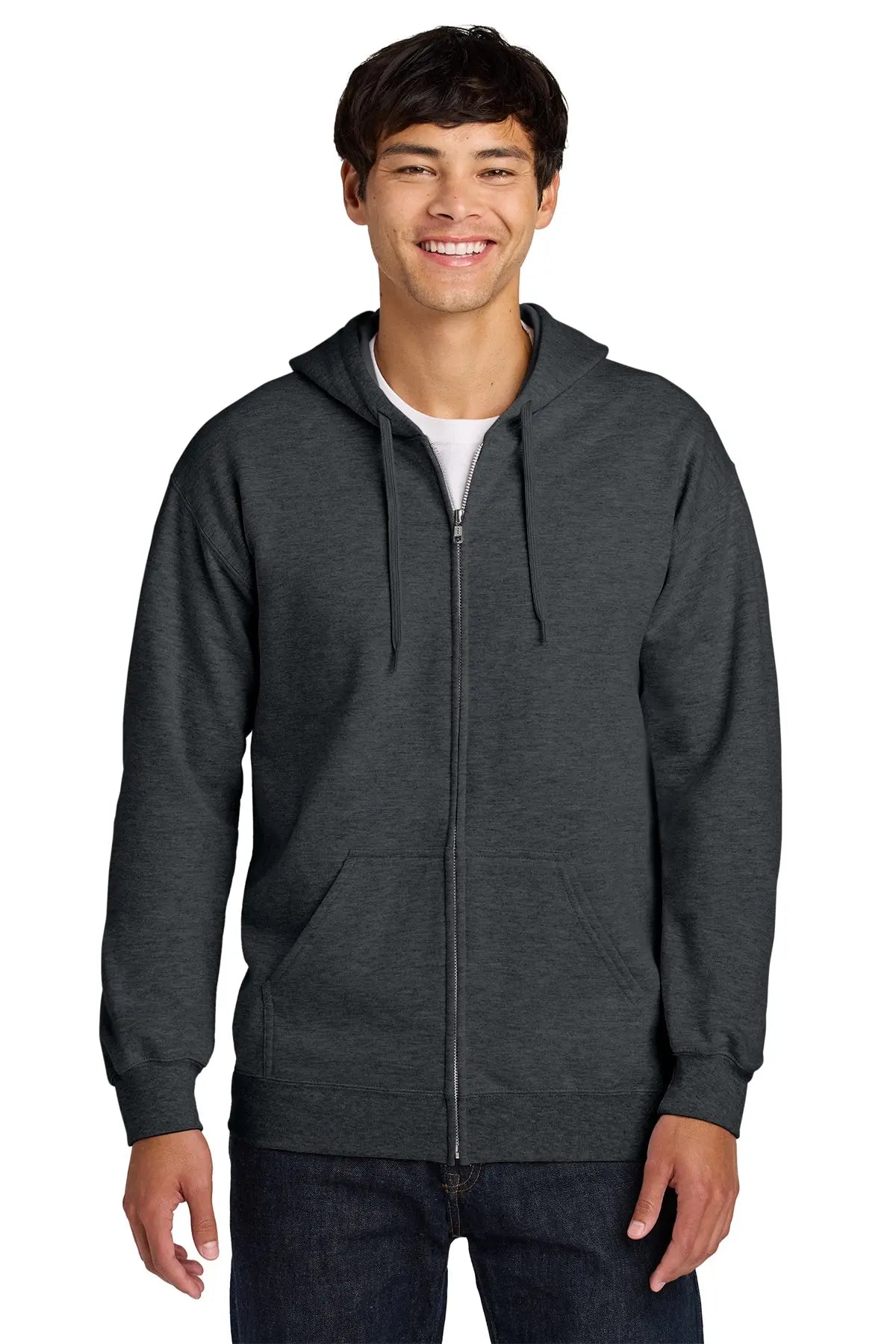 Gildan Softstyle® Midweight Fleece Full-Zip Hooded Sweatshirt #SF600