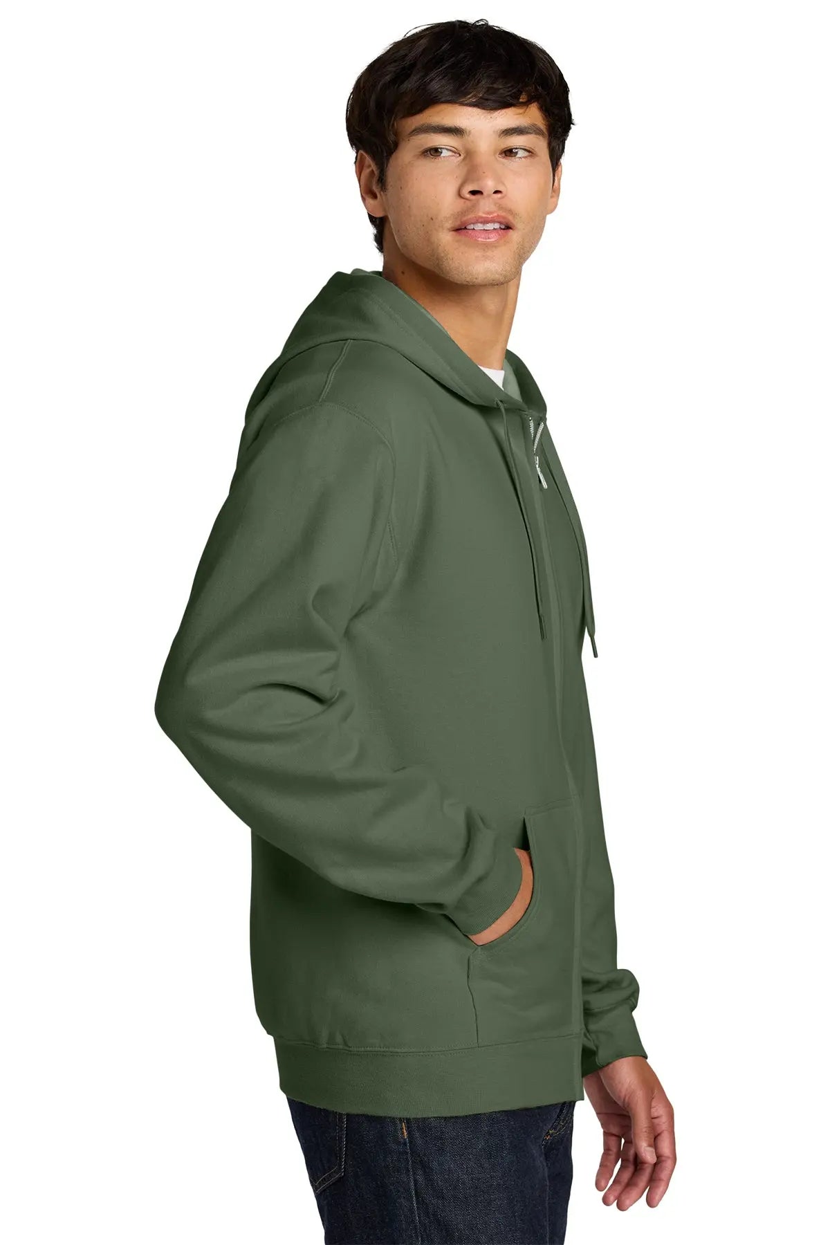 Gildan Softstyle® Midweight Fleece Full-Zip Hooded Sweatshirt #SF600