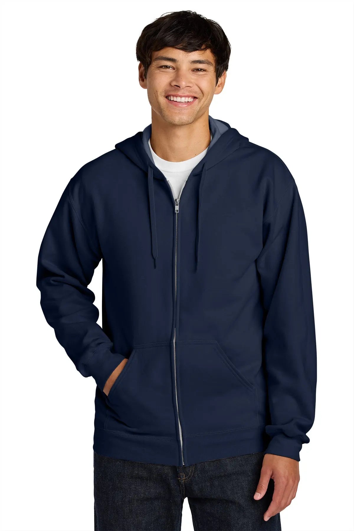 Gildan Softstyle® Midweight Fleece Full-Zip Hooded Sweatshirt #SF600