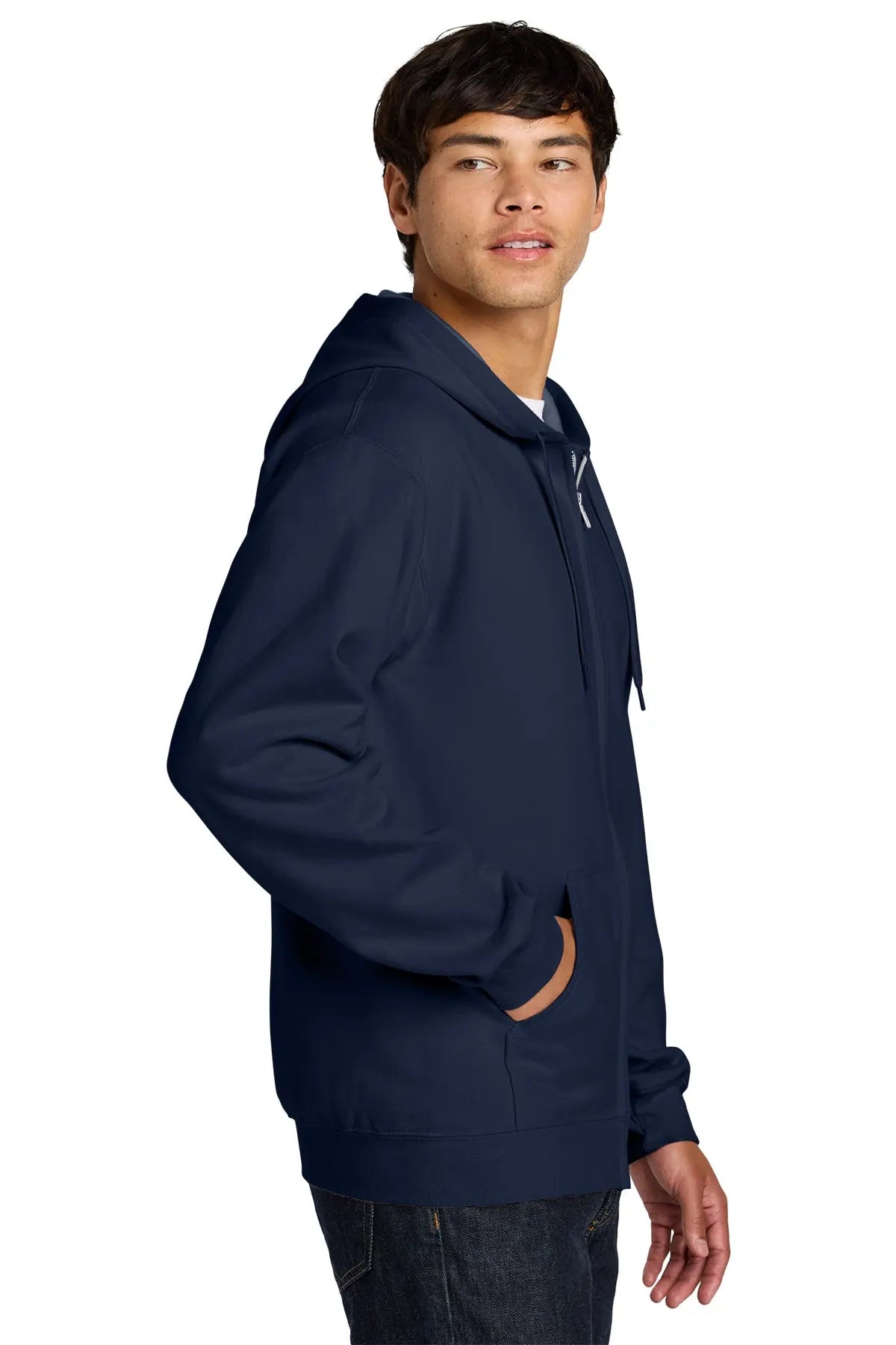 Gildan Softstyle® Midweight Fleece Full-Zip Hooded Sweatshirt #SF600