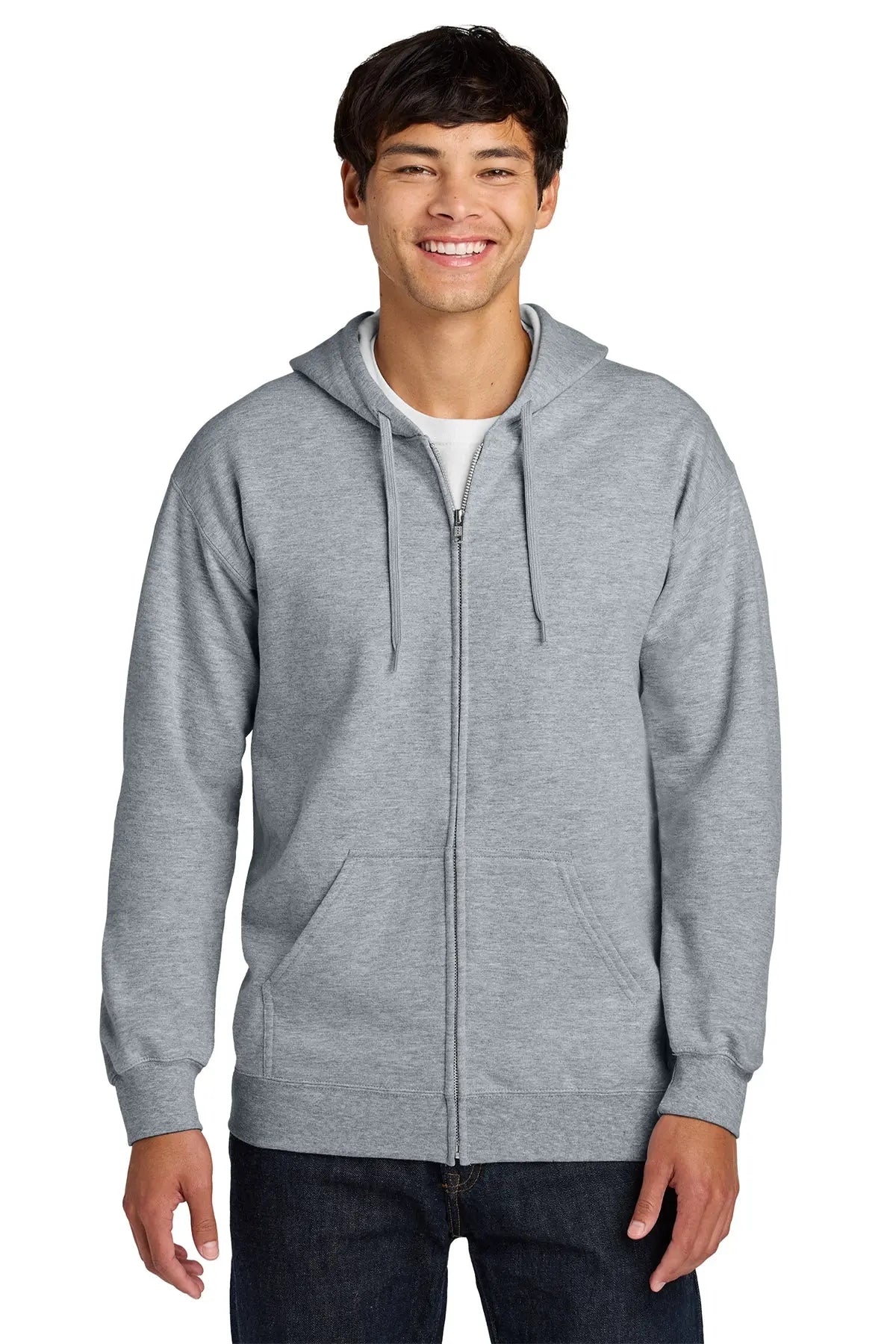 Gildan Softstyle® Midweight Fleece Full-Zip Hooded Sweatshirt #SF600