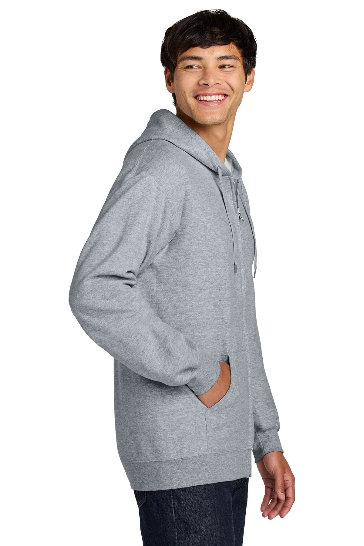 Gildan Softstyle® Midweight Fleece Full-Zip Hooded Sweatshirt #SF600