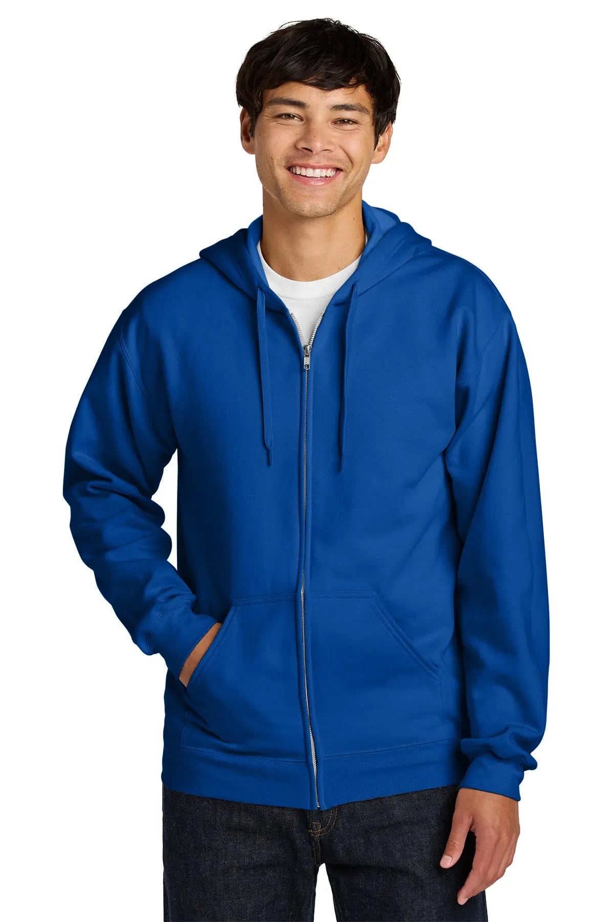 Gildan Softstyle® Midweight Fleece Full-Zip Hooded Sweatshirt #SF600