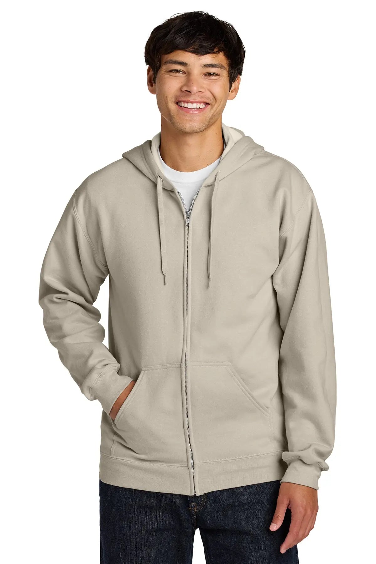 Gildan Softstyle® Midweight Fleece Full-Zip Hooded Sweatshirt #SF600