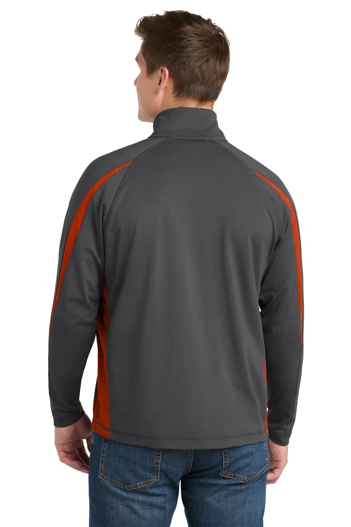 Sport-Tek® Sport-Wick® Stretch 1/4-Zip Colorblock Pullover #ST851 Game Over Merch