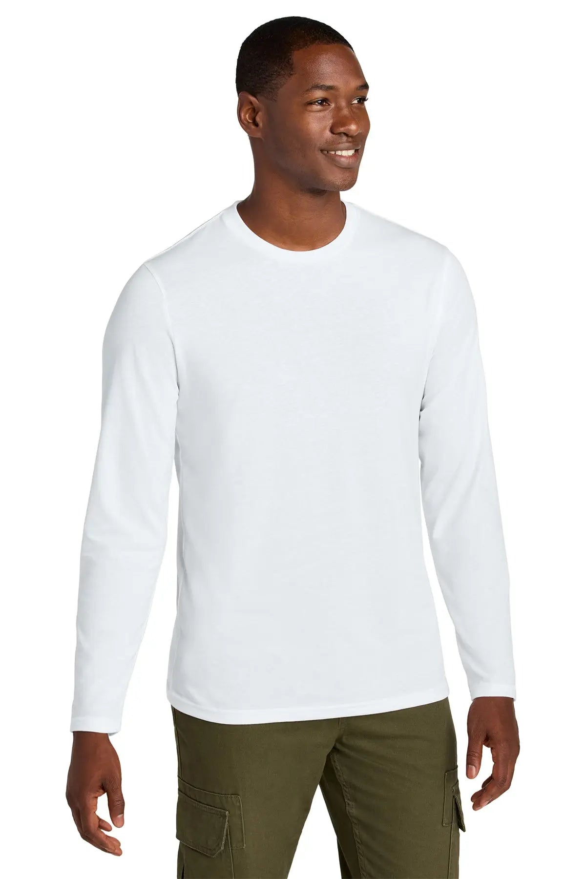 District® Perfect Weight® CVC Long Sleeve Tee #DT185
