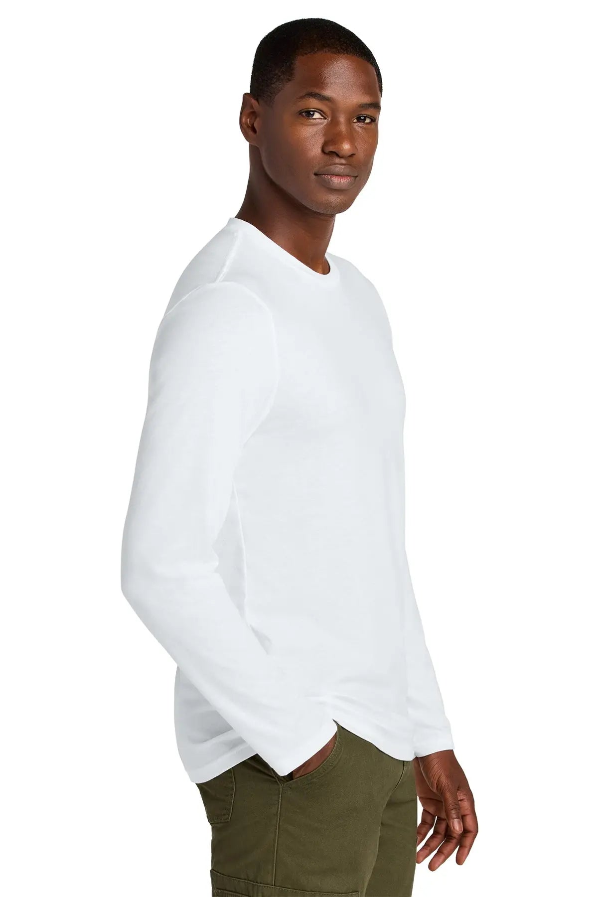 District® Perfect Weight® CVC Long Sleeve Tee #DT185
