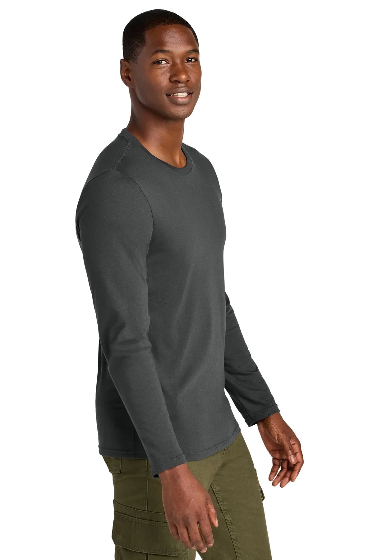 District® Perfect Weight® CVC Long Sleeve Tee #DT185