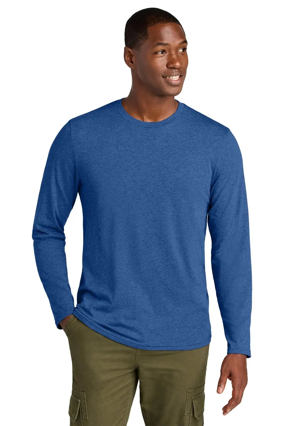 District® Perfect Weight® CVC Long Sleeve Tee #DT185 Game Over Merch