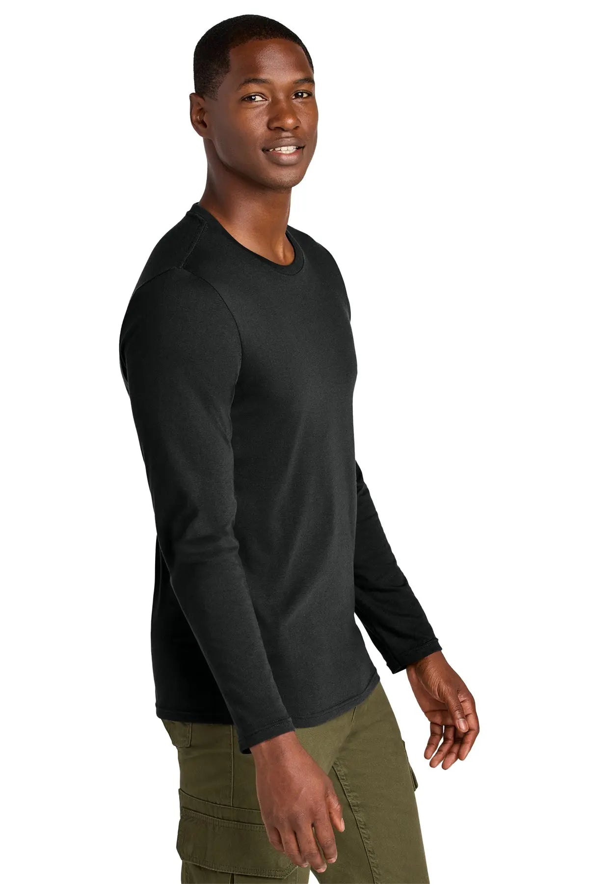 District® Perfect Weight® CVC Long Sleeve Tee #DT185