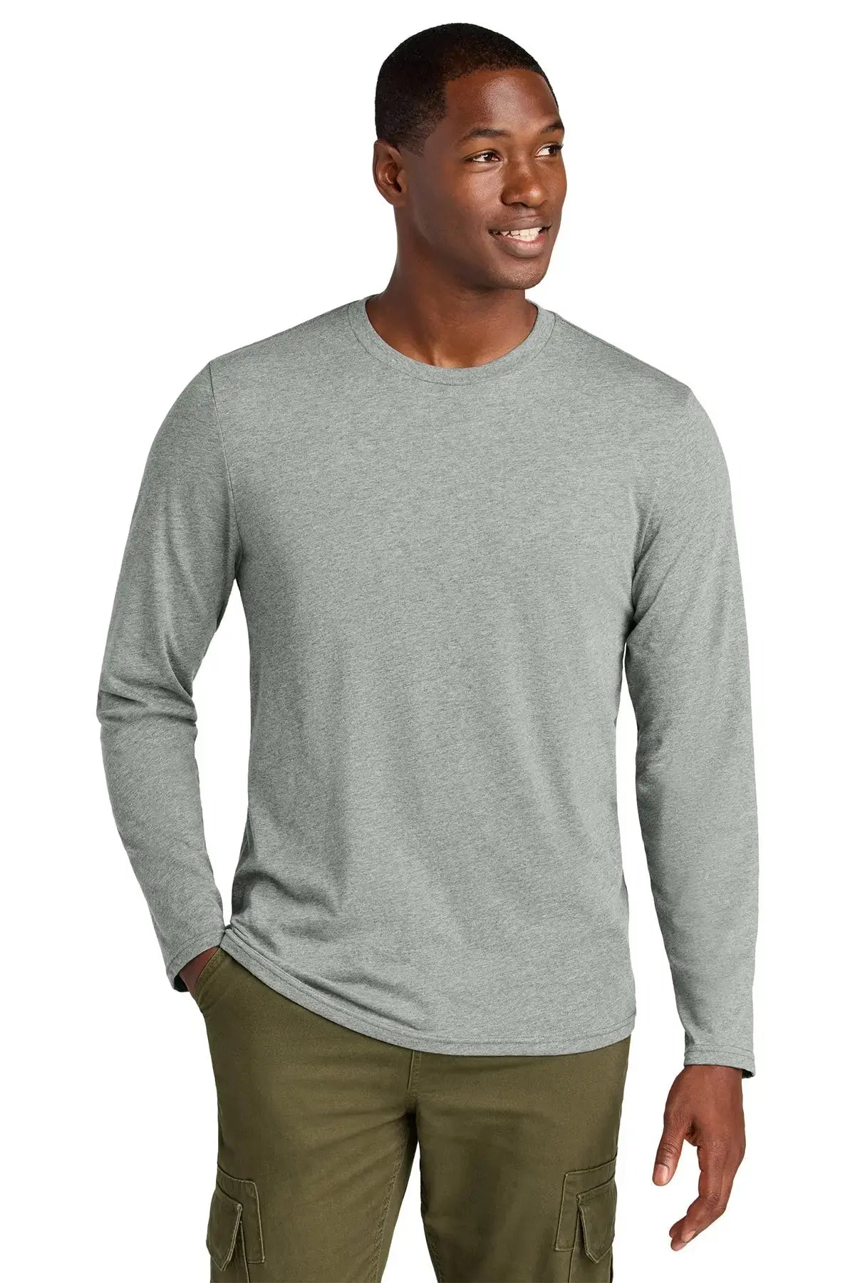 District® Perfect Weight® CVC Long Sleeve Tee #DT185 Game Over Merch