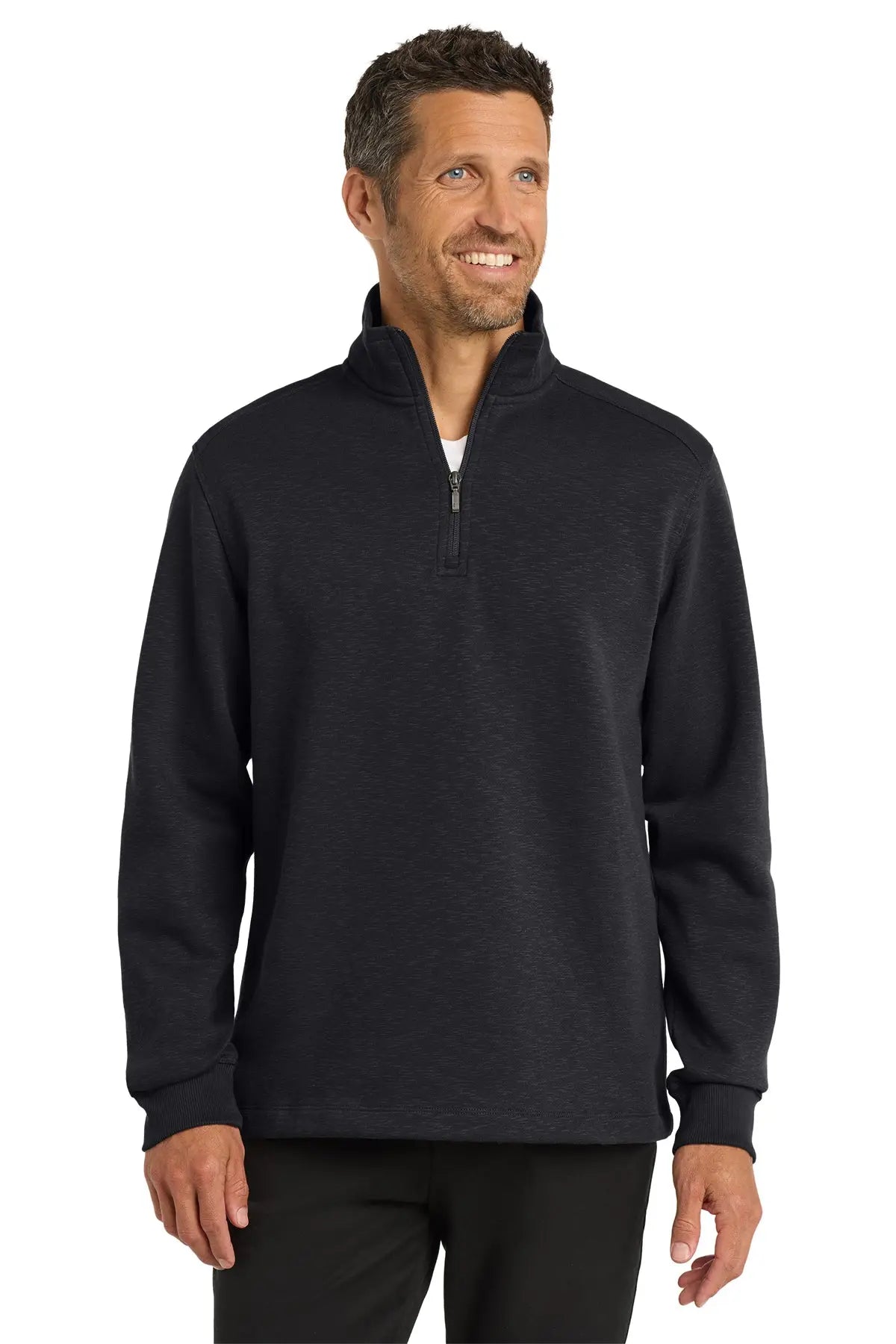 Port Authority® Slub Fleece 1/4-Zip Pullover #F295 Game Over Merch