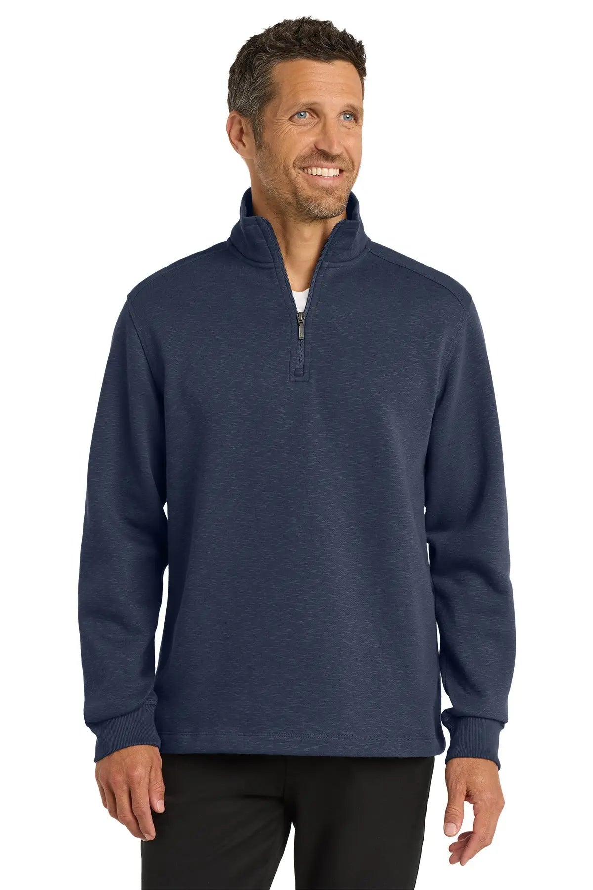 Port Authority® Slub Fleece 1/4-Zip Pullover #F295 Game Over Merch