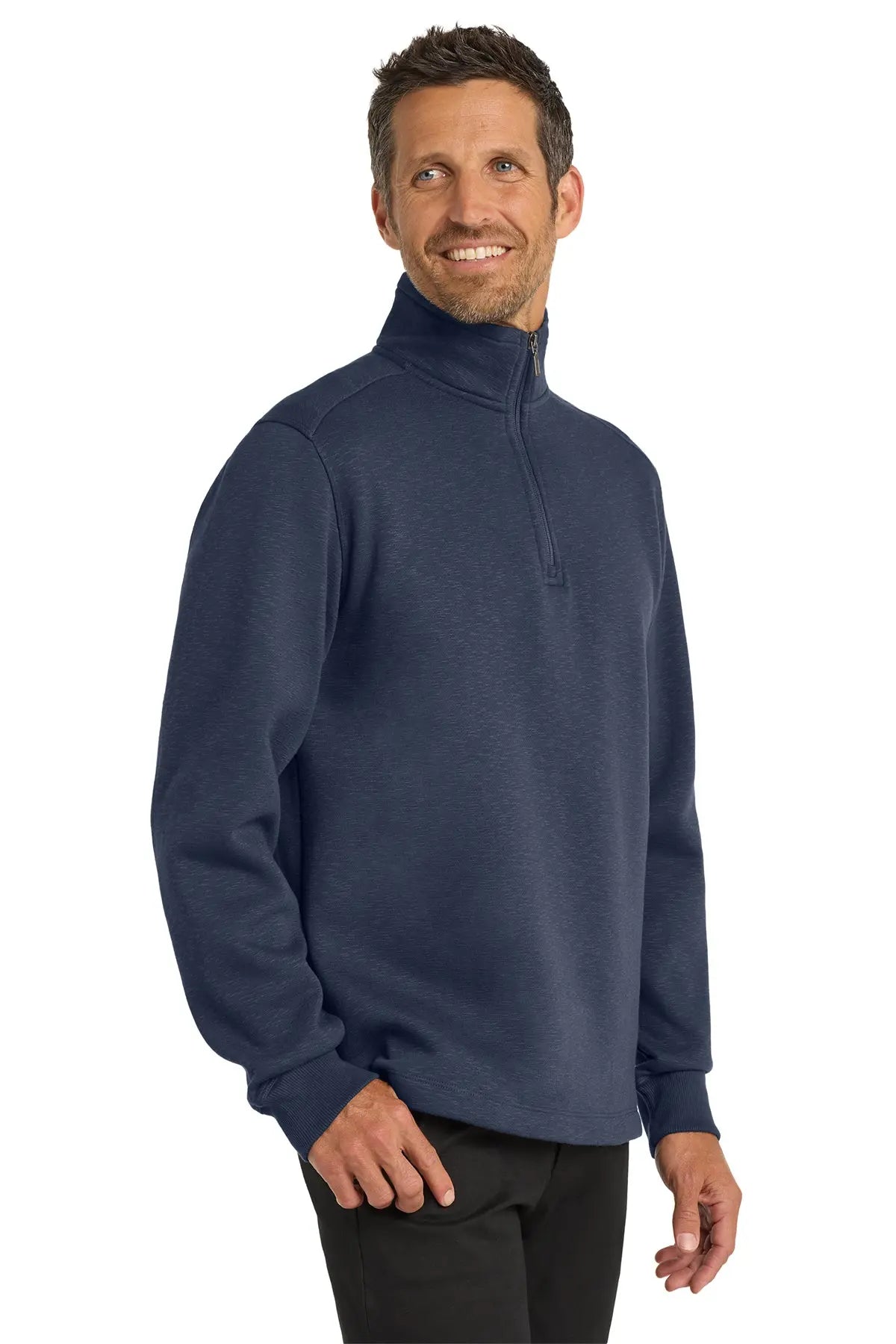 Port Authority® Slub Fleece 1/4-Zip Pullover #F295 Game Over Merch