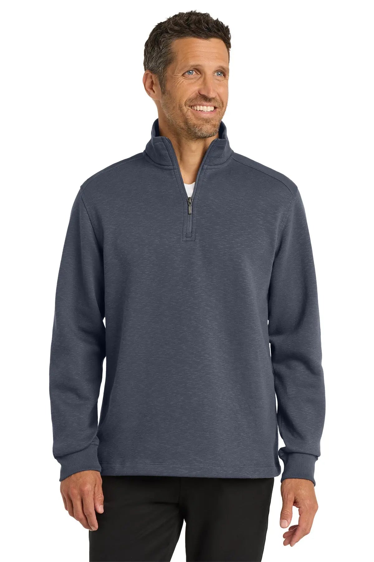 Port Authority® Slub Fleece 1/4-Zip Pullover #F295 Game Over Merch