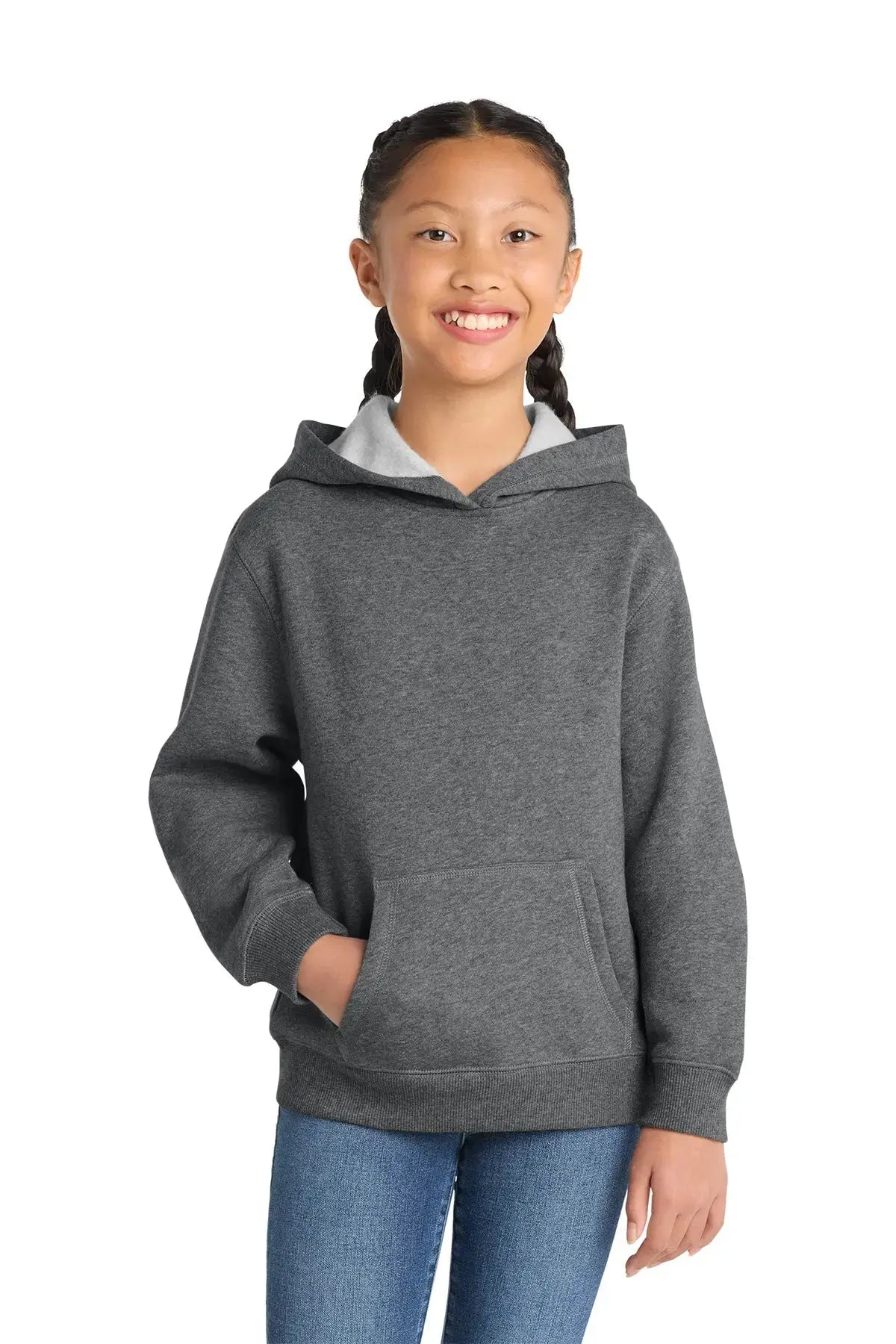 Sport-Tek® Youth Pullover Hooded Sweatshirt #YST254 Game Over Merch