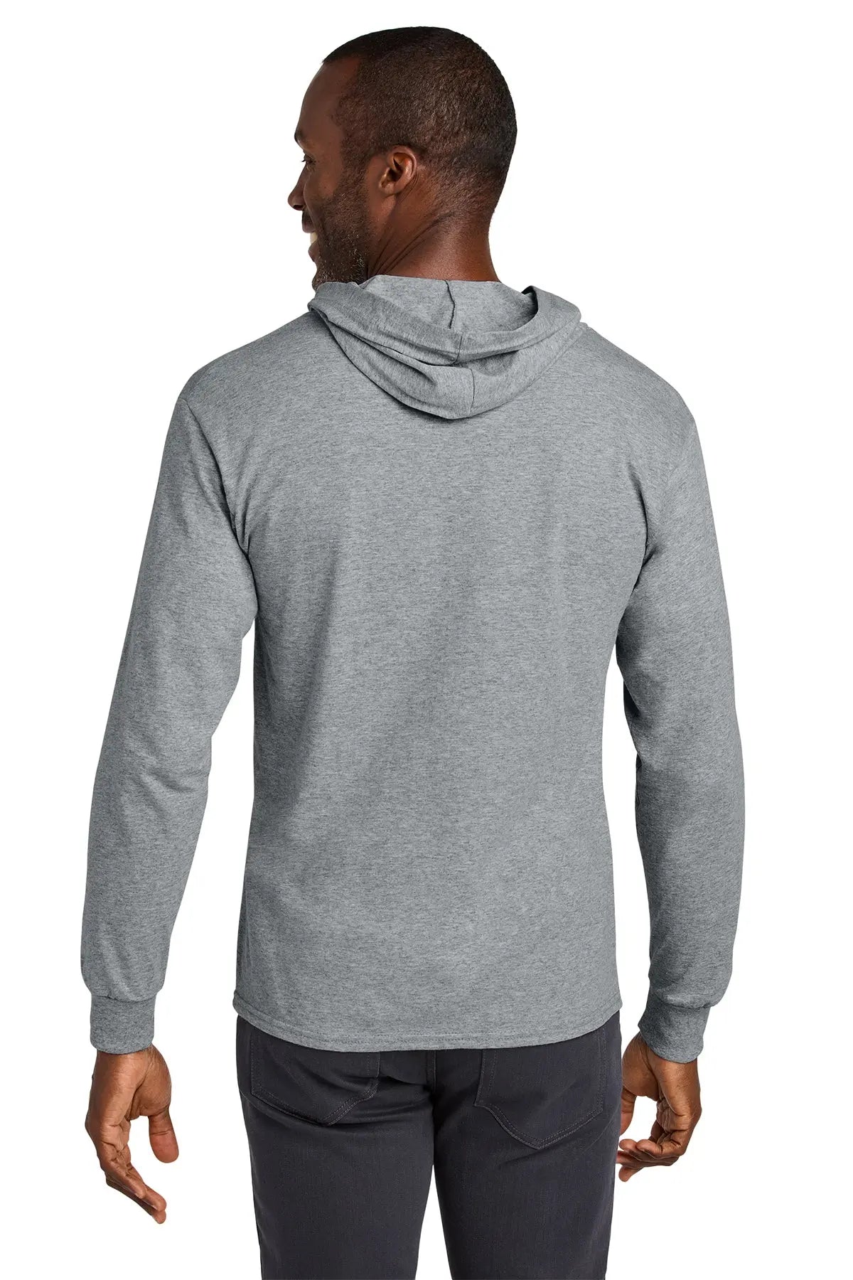 Jerzees Classics™ Unisex Cotton Long Sleeve Hooded T-Shirt #363LH