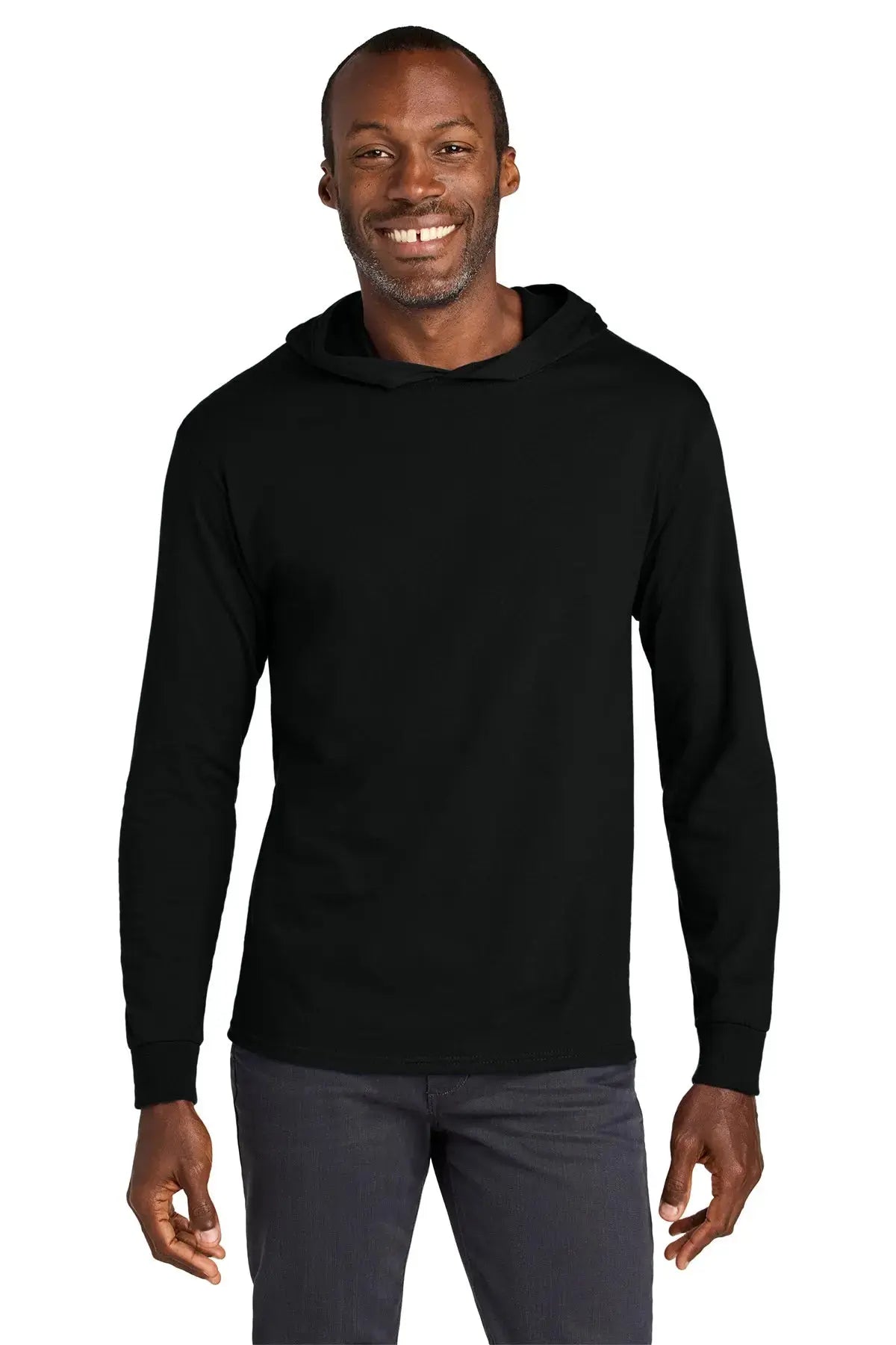 Jerzees Classics™ Unisex Cotton Long Sleeve Hooded T-Shirt #363LH Game Over Merch