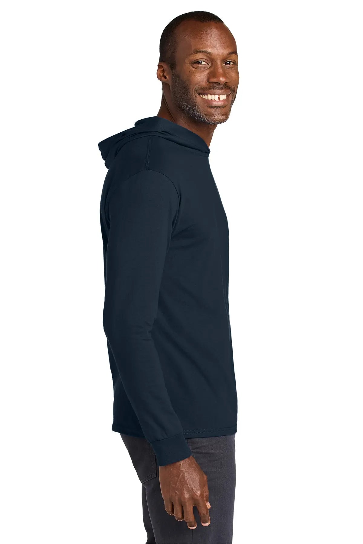 Jerzees Classics™ Unisex Cotton Long Sleeve Hooded T-Shirt #363LH