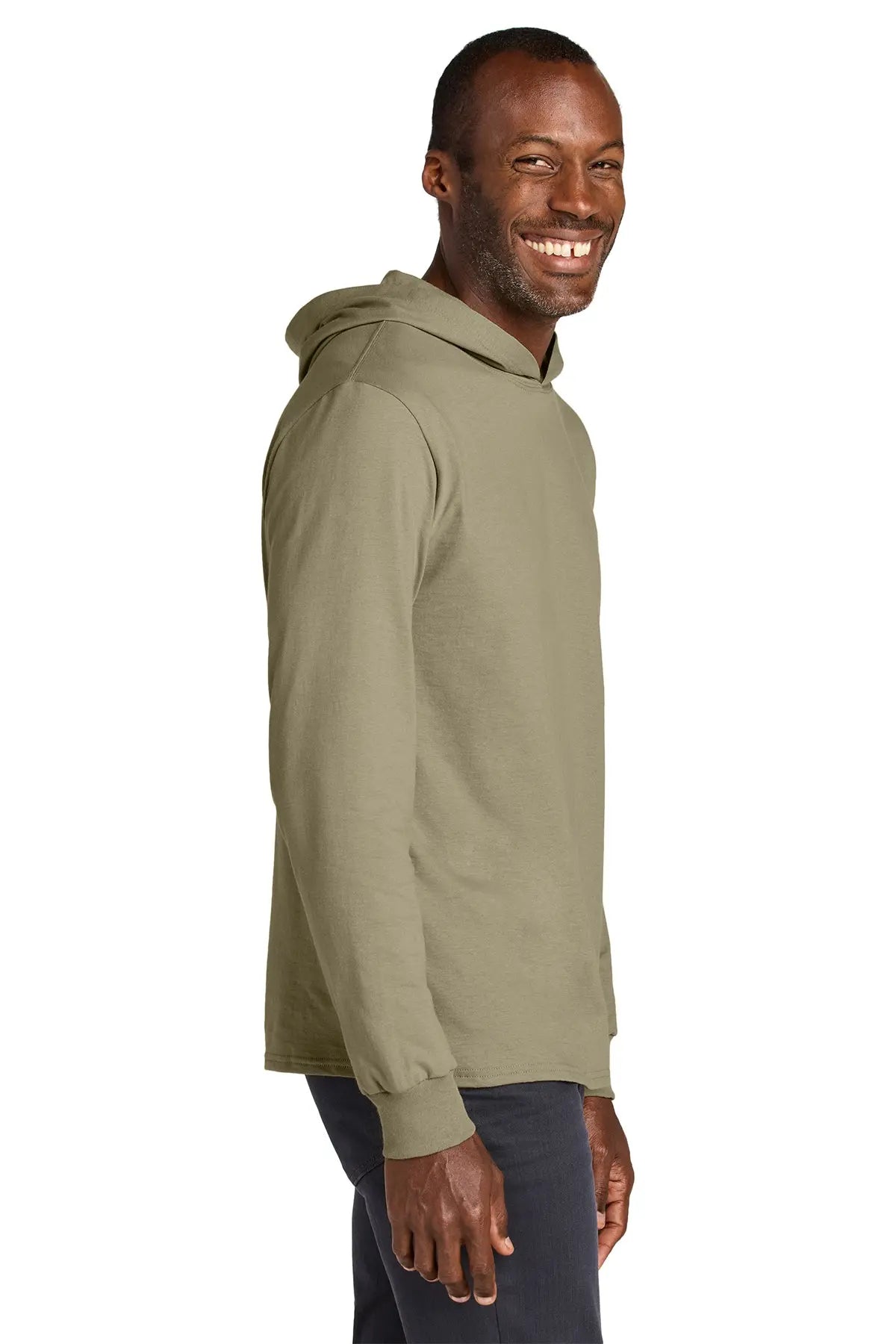 Jerzees Classics™ Unisex Cotton Long Sleeve Hooded T-Shirt #363LH